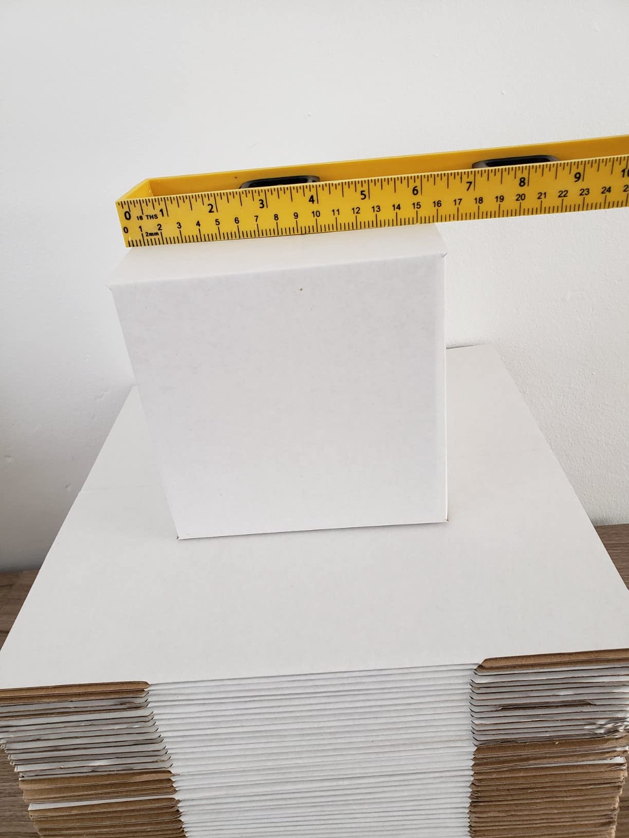 40 Pack Small Shipping Boxes 8x6x4 Inches | White Corrugated Cardboard, Box for Packaging Small Business Mailing Storage Moving, Easy Assemble customer photo 2