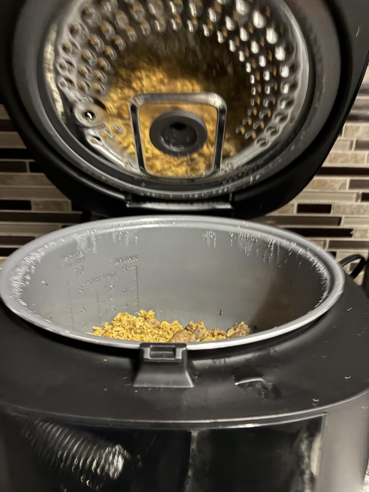 Cosori Rice Cooker 10 Cup, Fuzzy Logic, Ceramic Coating Inner Pot,18-in-1 customer photo 1