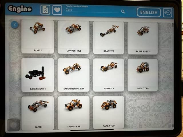 Engino Discovering STEM How Cars Work: Technology of Machines - 10 Model Toy Vehicle Brick Building Set, Snap-Fit Construction, Experiment, Kids 9+ customer photo 2