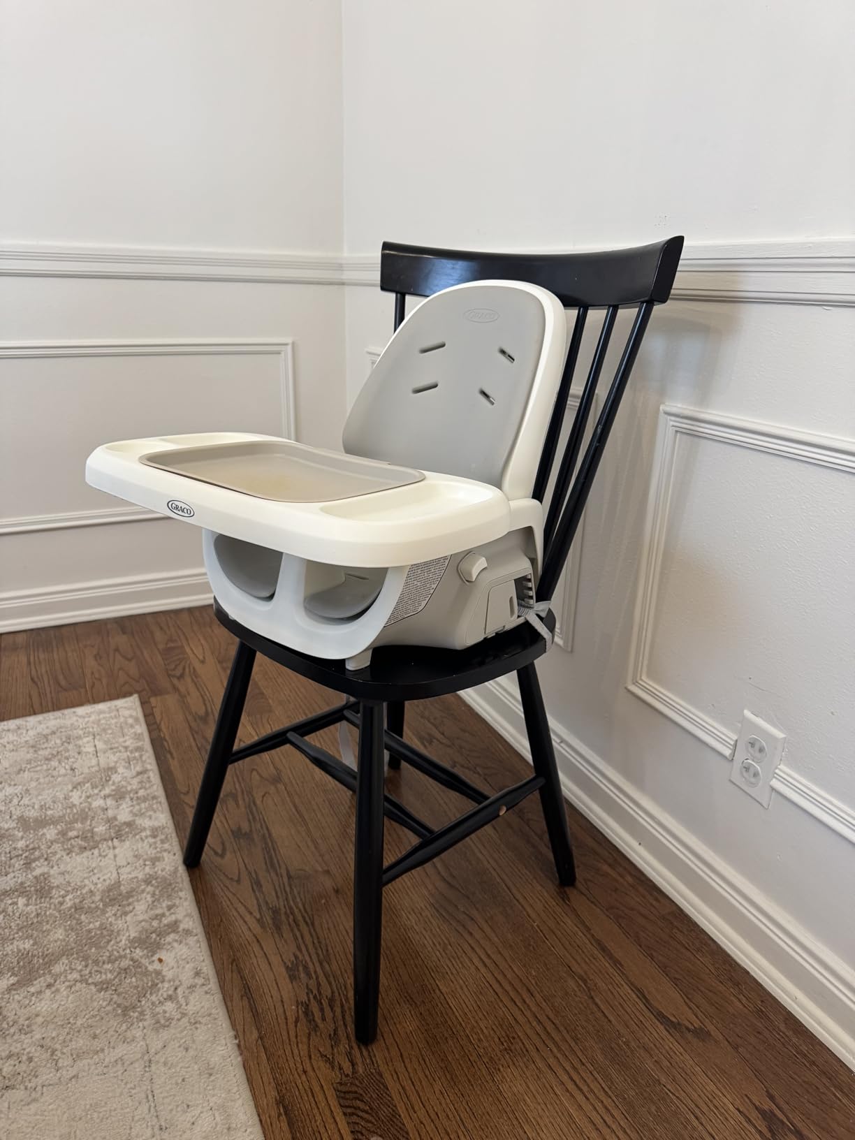 Graco EveryStep Slim 6-in-1 Convertible Highchair, Misty customer photo 1
