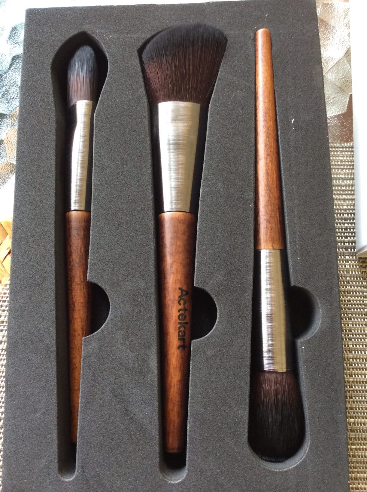 3PCS Model Cleaning Brush Kit (Premium Wooden Handle) Soft Figure Duster Brush, Professional Model Dusting Brush for Statues, Collectible Figurine, Hobby Crafts customer photo 2