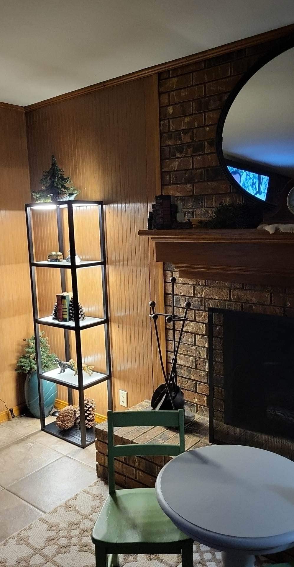LED Display Shelf with Lights - Glass Display Cabinet for Collectibles with Dimmable Lighting, App & Remote Control - 66