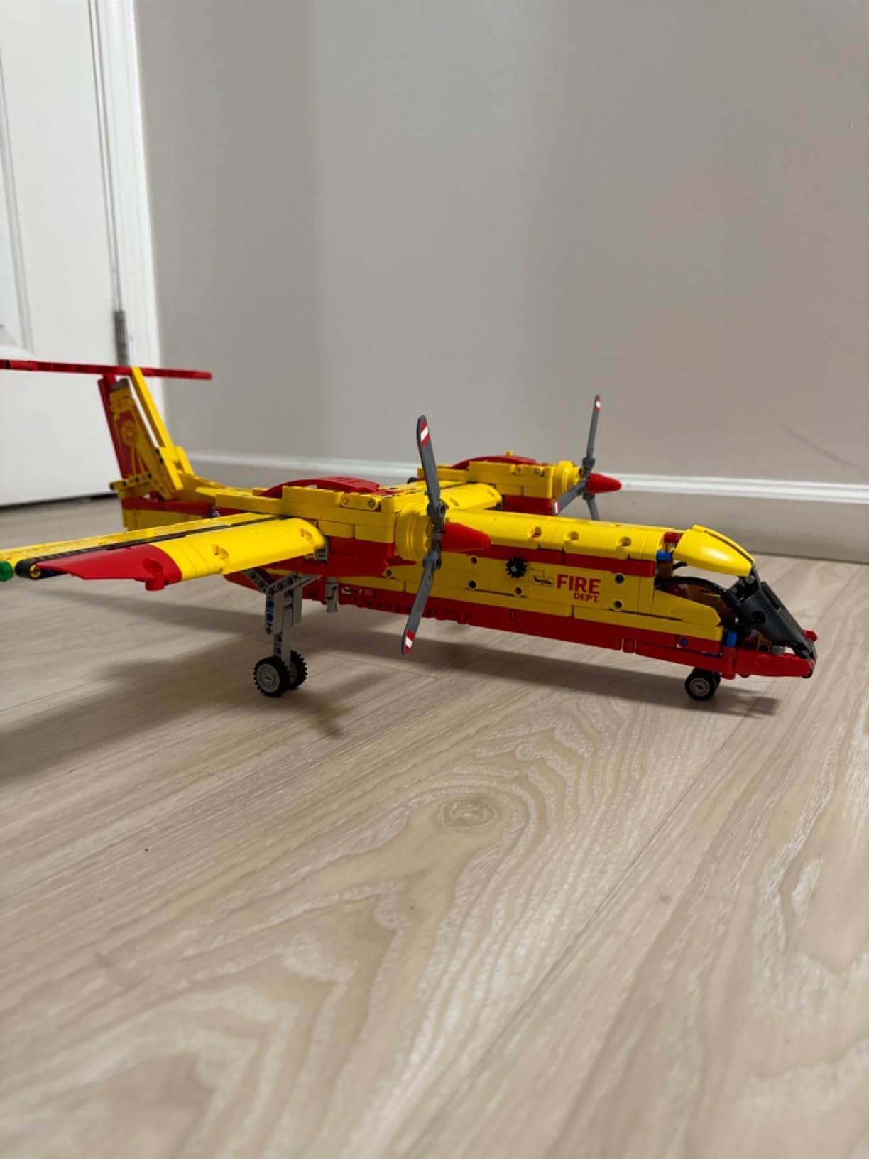 Technic Firefighter Aircraft Building Toy, Model Airplane Set 42152, with Authentic Fire Rescue Details, Engineering Fire Plane Fun for Boys, Girls, and Kids Ages 10+ Years Old, Airplane Gift customer photo 2