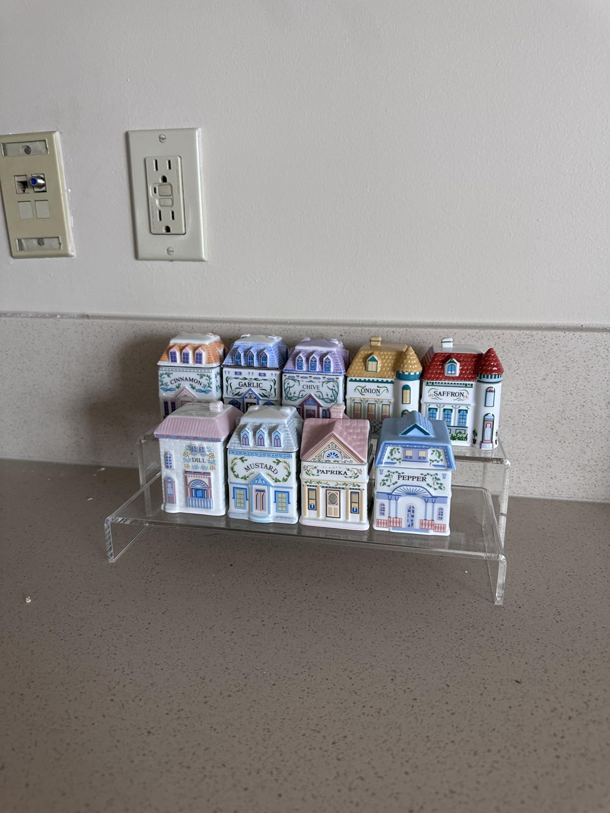 Acrylic Display Riser, 6 Pcs 12