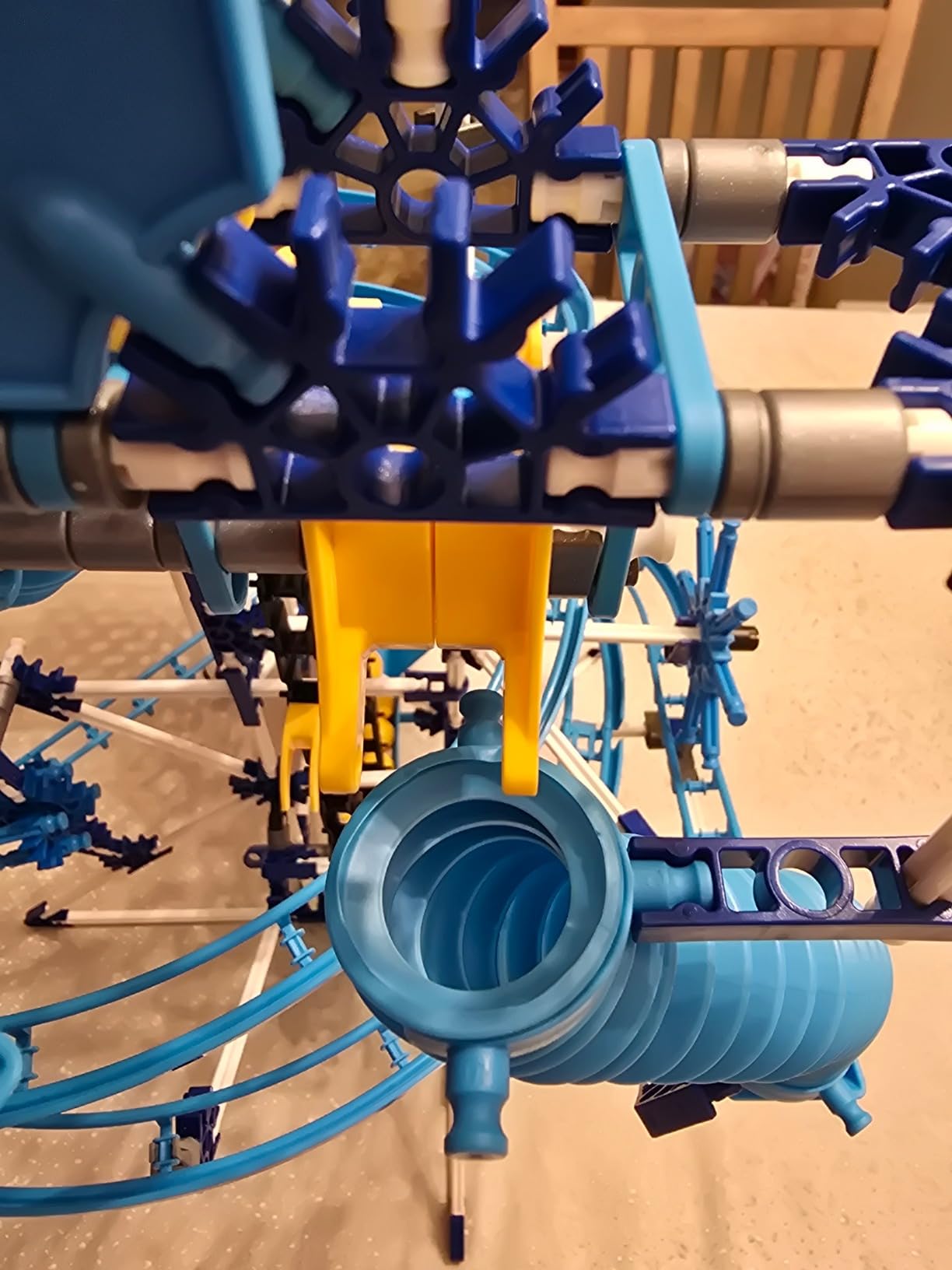 K'NEX - Marble Coaster Run with Motor, 504 Pieces, STEM Building, Kid Construction Set, Ages 8+ customer photo 1