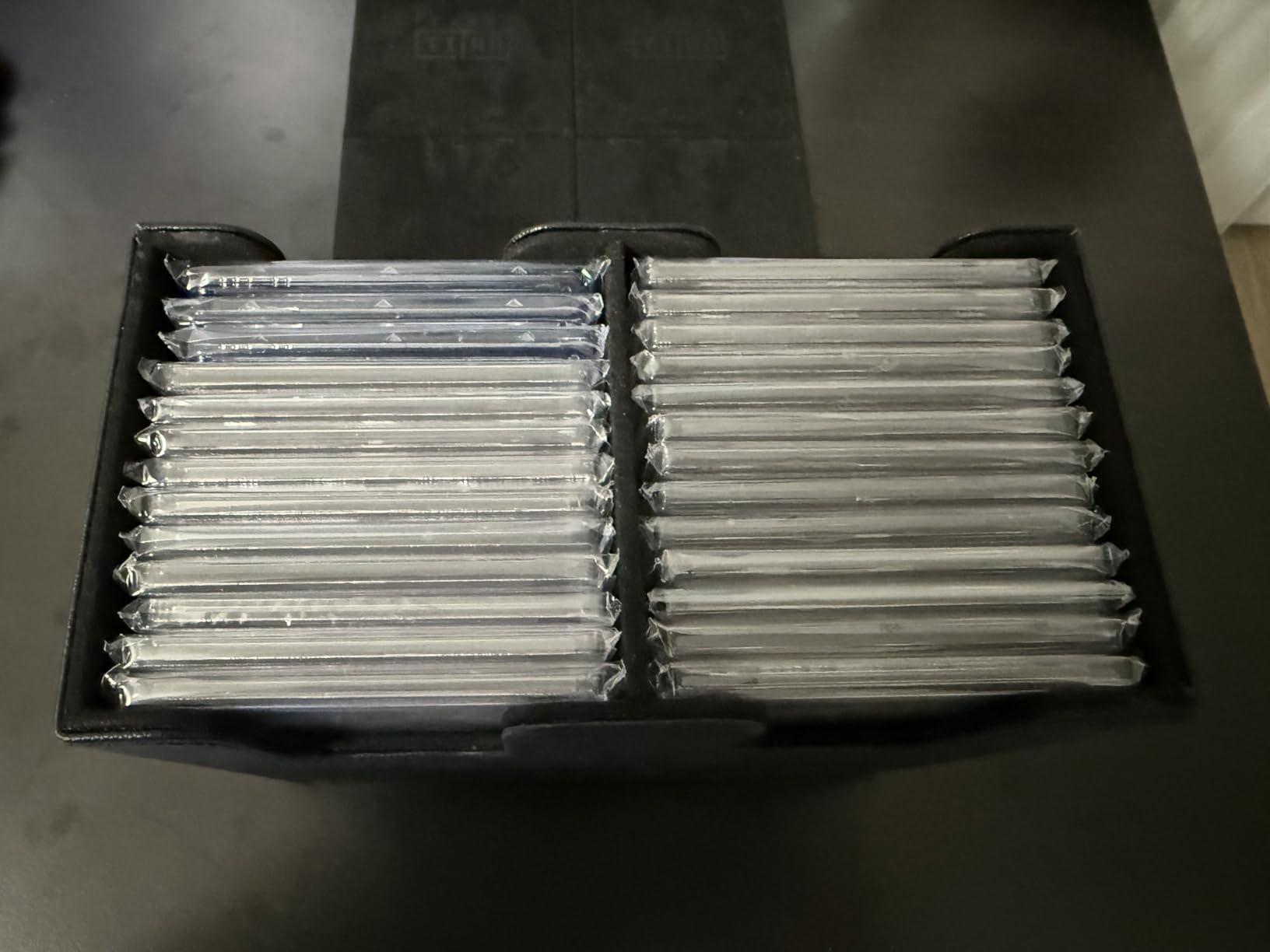 Card Titan Slab Box Triple Row - Trading Card Storage Box for Graded Sports and TCG Cards - Case Fits PSA, BGS, SGC and CSG Slabs customer photo 1