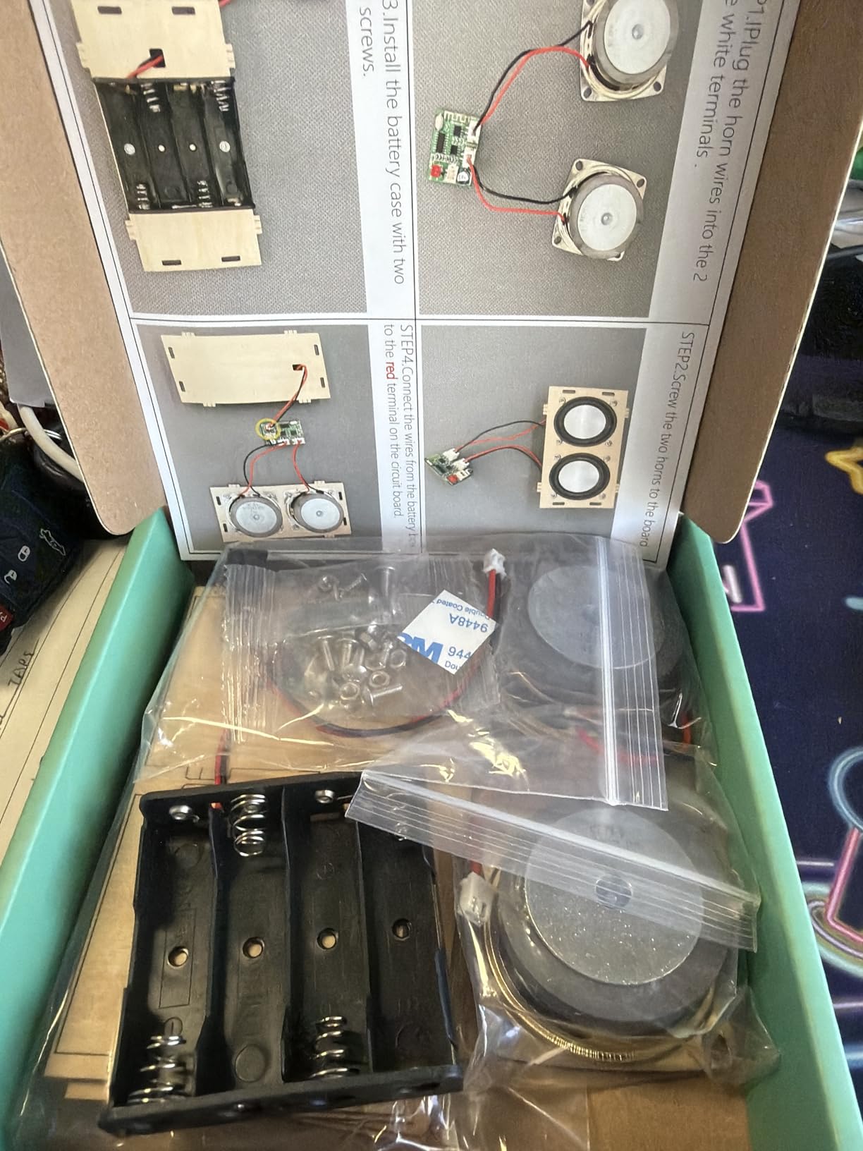 Teen Boy Gifts -DIY Bluetooth Speaker Kit -STEM Science Electronics Project customer photo 1