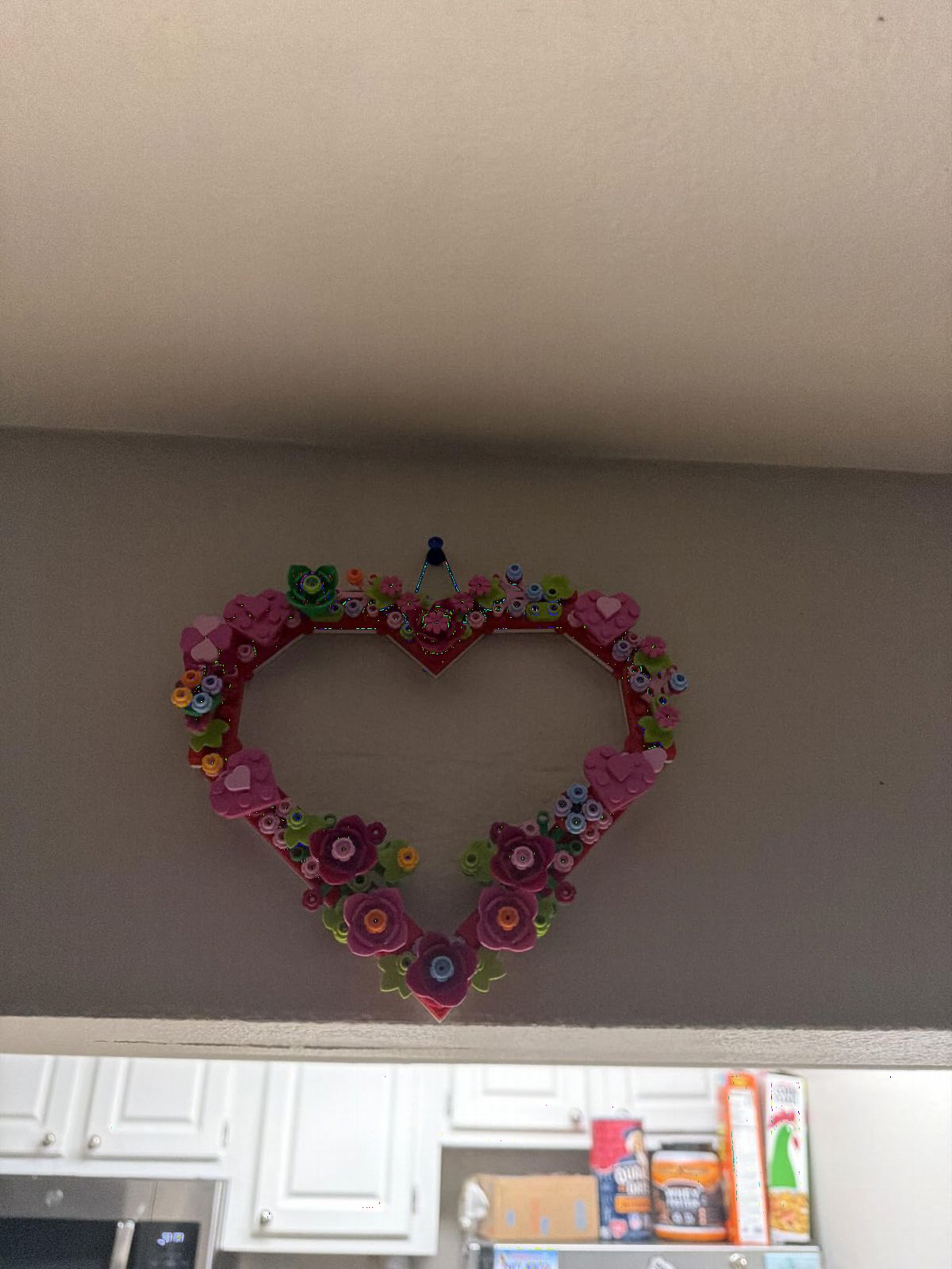 LEGO Heart Ornament Building Toy Set - Fun Arts and Crafts Idea for Girls and Boys, Ages 9+ - Display on The Wall as Home Decoration - Gifts for Kids - 40638 customer photo 1