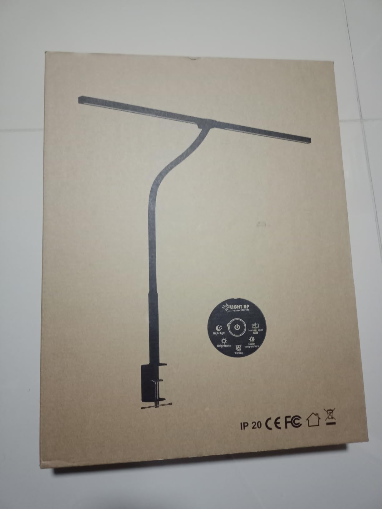 Led Desk Lamp for Office Home - Eye Caring Architect lamp with Clamp, Dual Screen Computer Monitor Work Smart Light: 24W 5 Color Flexible Adjustable Lighting Table Lamp for Study Drafting customer photo 2