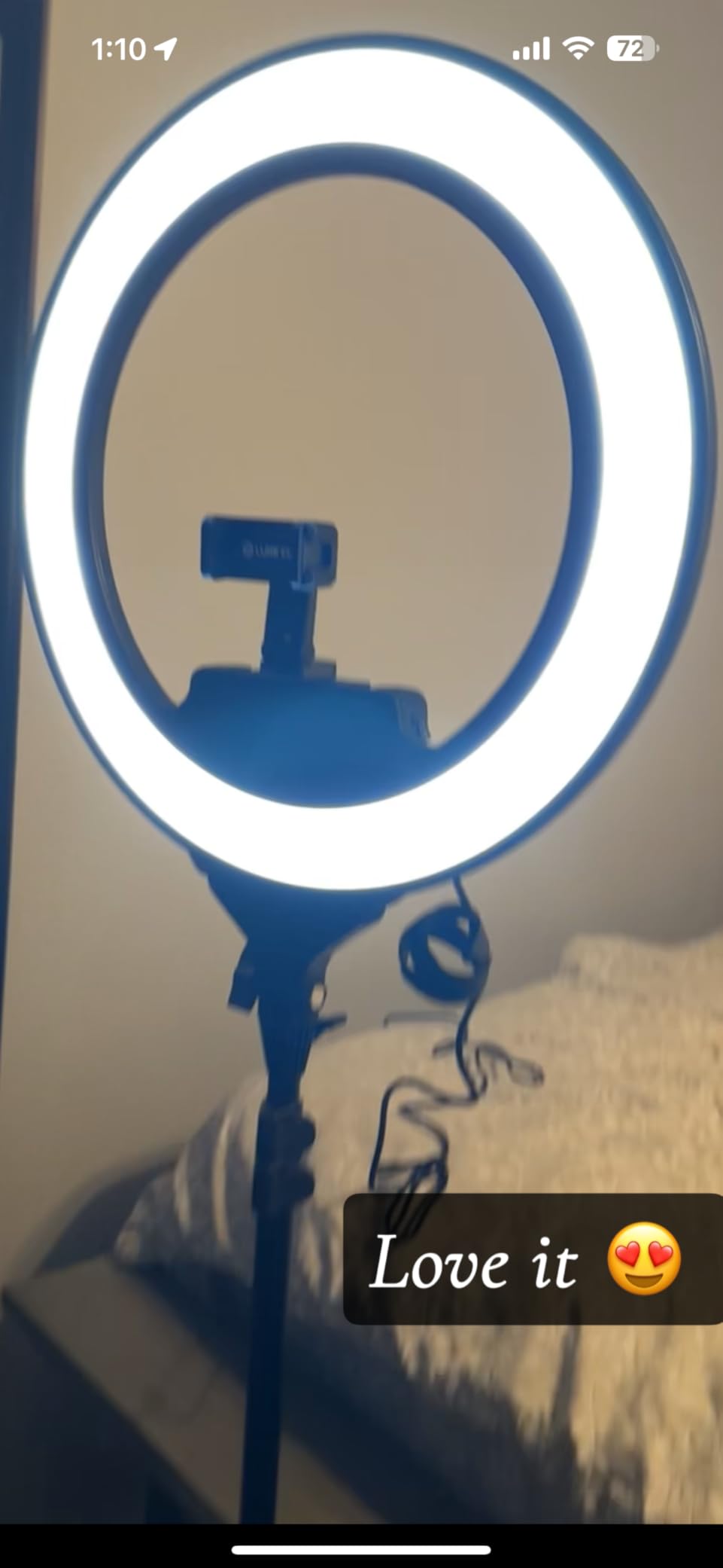 Lume Cube Ring Light Pro | Wireless Professional Lighting for Photography, Streaming, Video | Fully Adjustable Color and Brightness | Includes Sturdy, Portable Tripod Mount and Padded Carrying Case customer photo 2