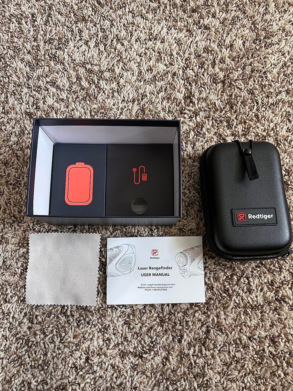 REDTIGER Golf Rangefinder with Slope On/Off,7X Magnification 1200 Yards customer photo 1