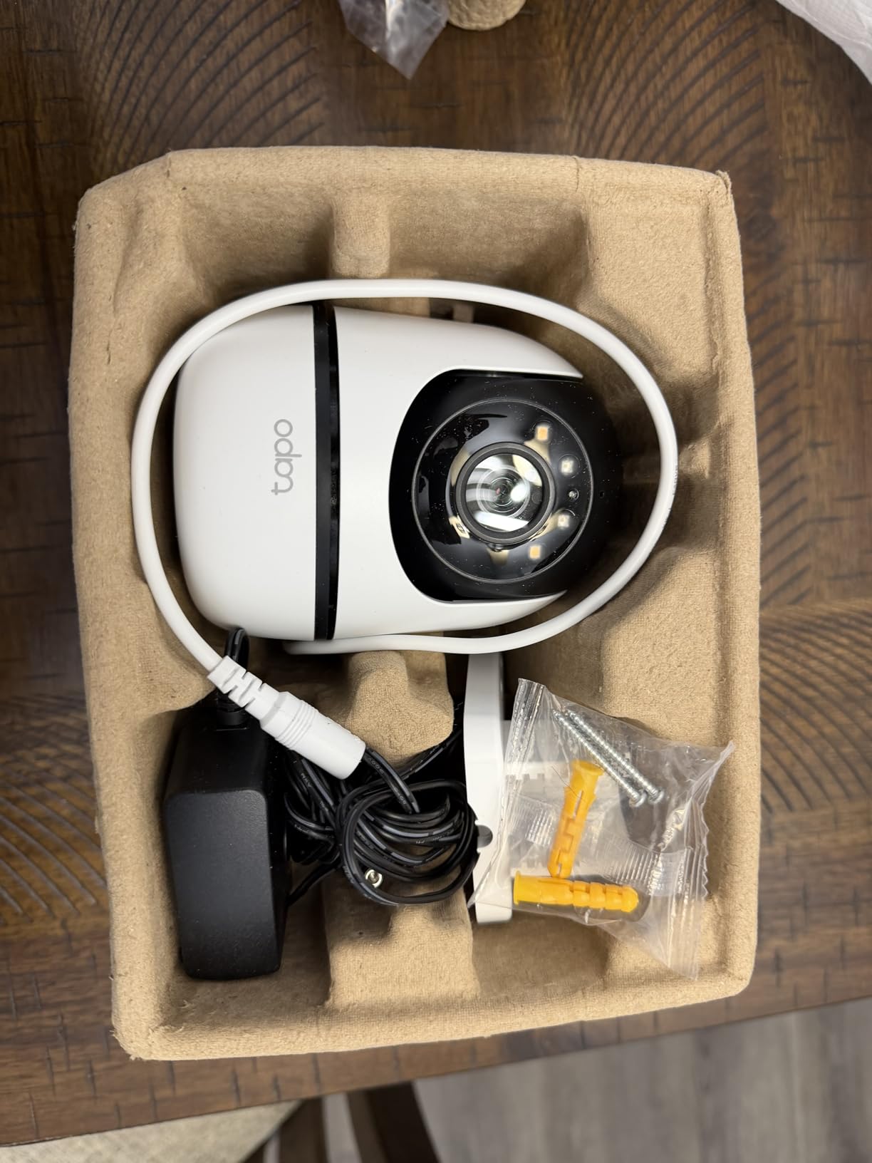 TP-Link Tapo 1080P Outdoor Wired Pan/Tilt Security Camera, C500 customer photo 2