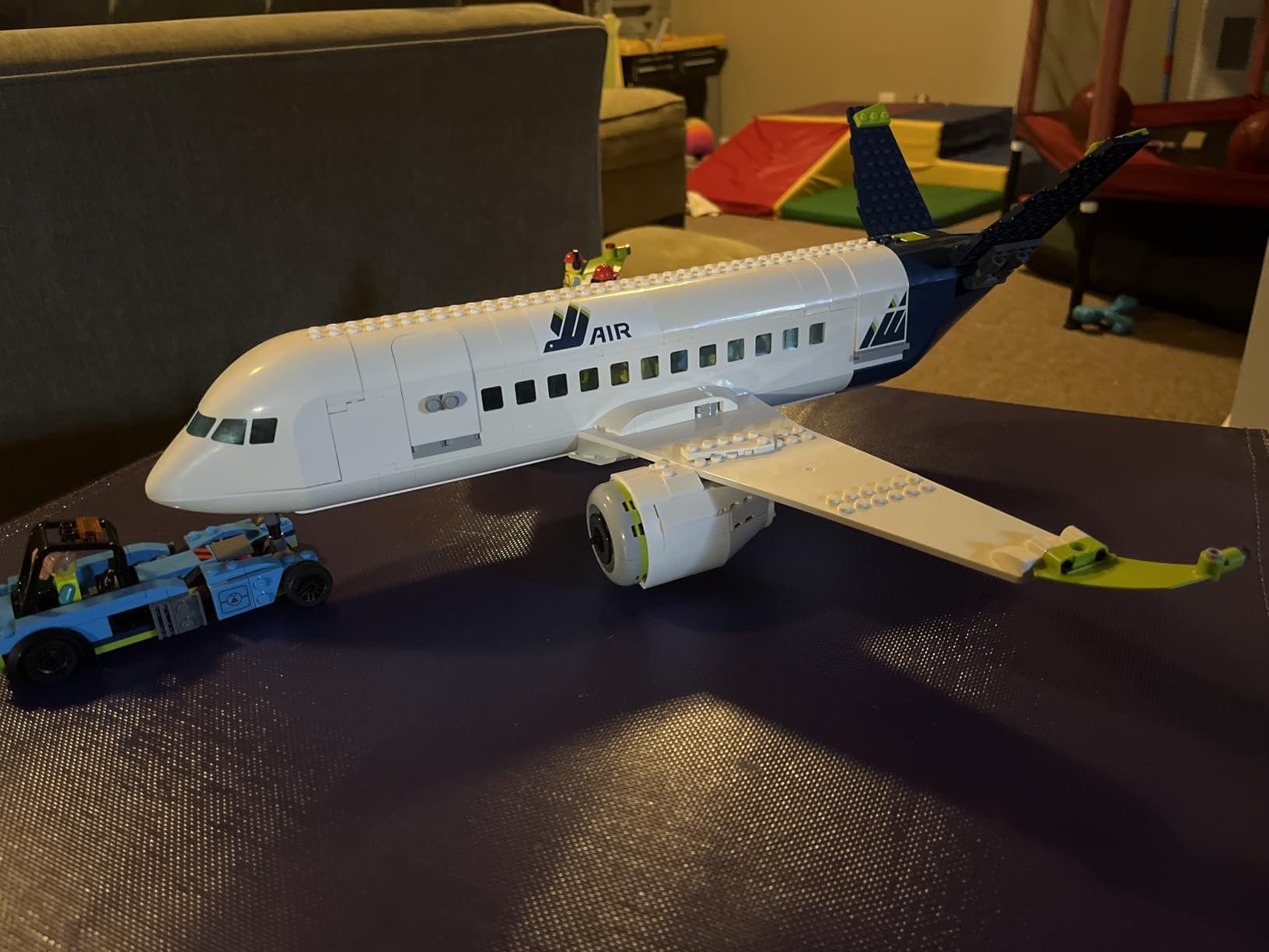 City Passenger Airplane Toy - Building Set for Boys & Girls, Ages 7+ - Educational Gift for Kids - W/Buildable Vehicle Toys & 9 Minifigures - 60367 customer photo 2