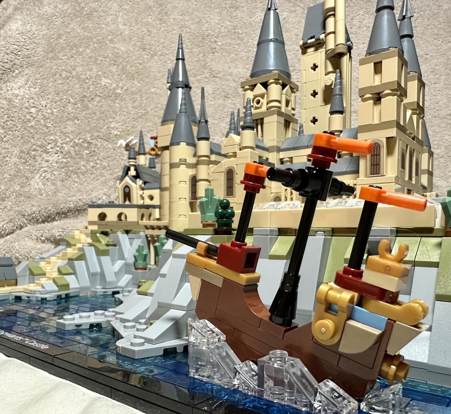 LEGO Harry Potter Hogwarts Castle and Grounds 76419 Building Set, Display Model customer photo 1