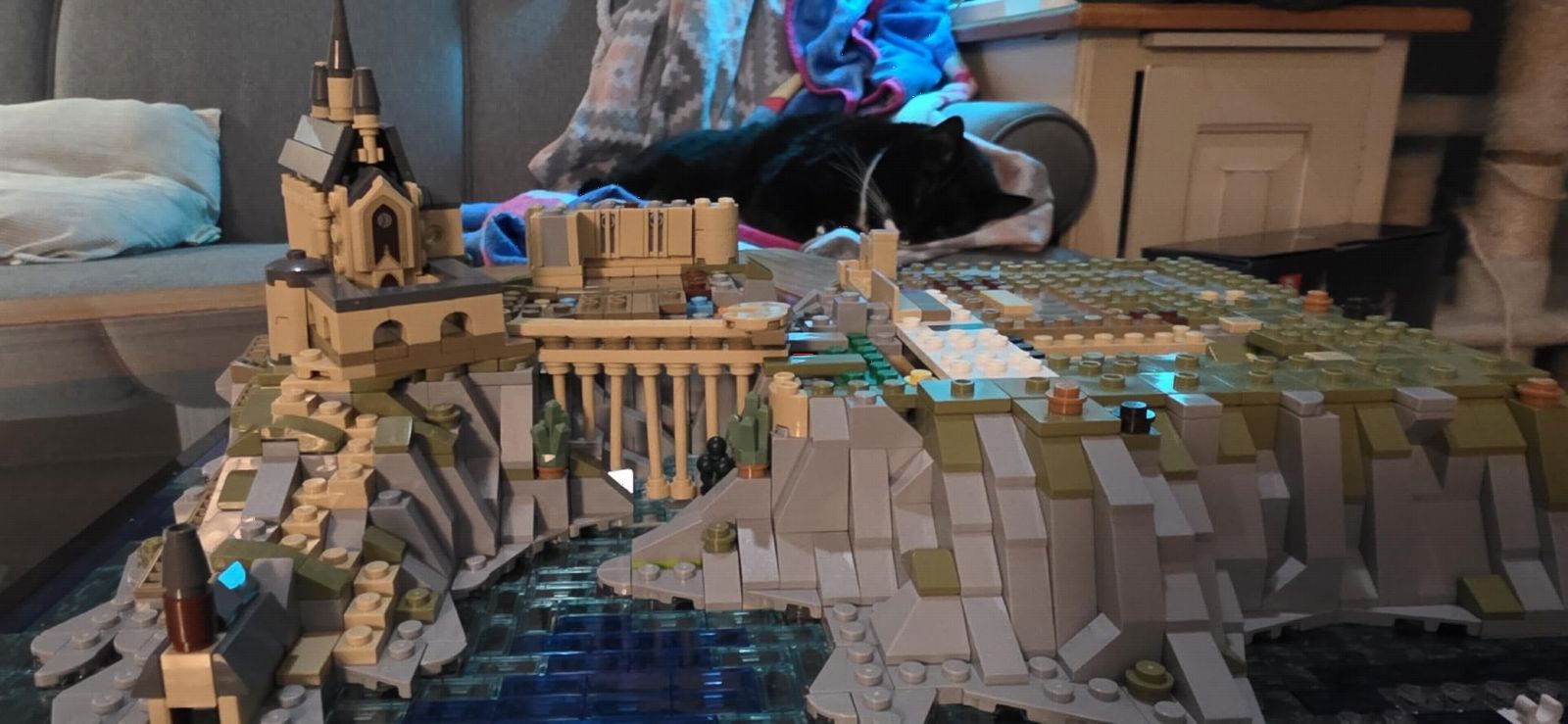 LEGO Harry Potter Hogwarts Castle and Grounds 76419 Building Set, Display Model customer photo 2