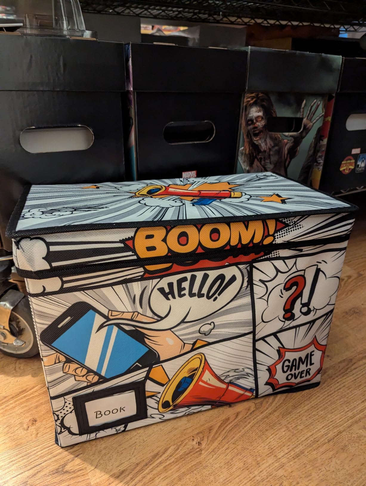 Collection Comic Book Storage Boxes, Protector Organizer 15.8