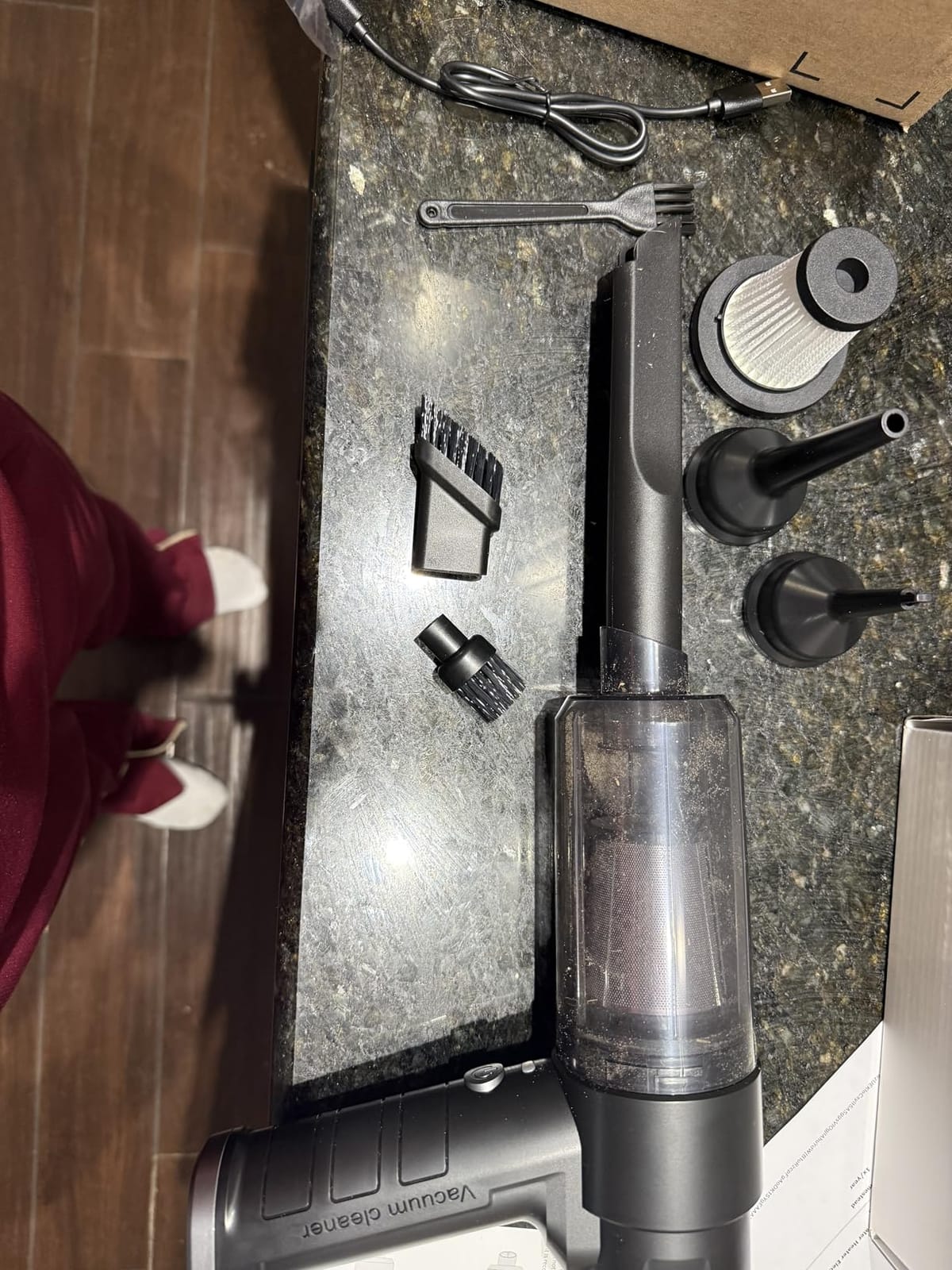 KMM Handheld Car Vacuum Cleaner, Hand Held Vacuum Cleaner and Air Duster customer photo 2