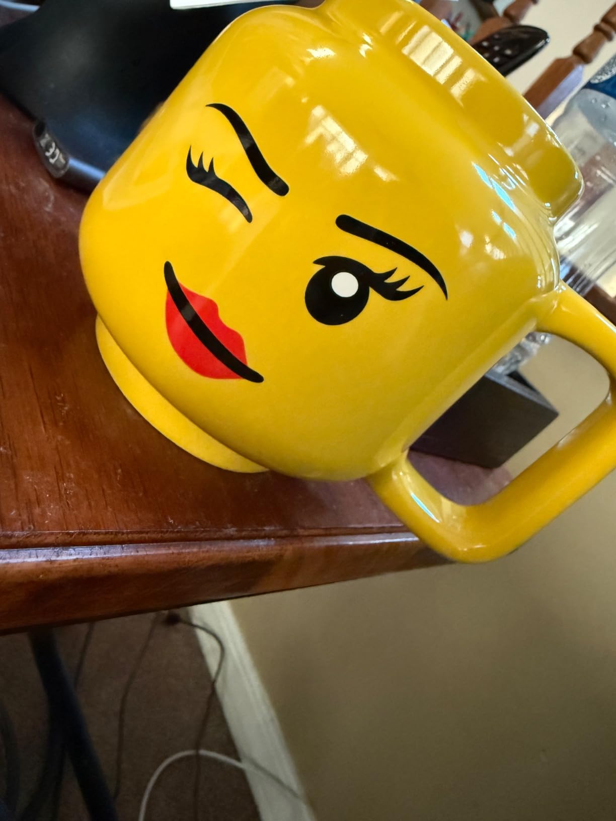 Room Copenhagen LEGO Ceramic Mug, Iconic Boy Face, Large, 17.9 Fl. Oz. (530 mL) customer photo 2
