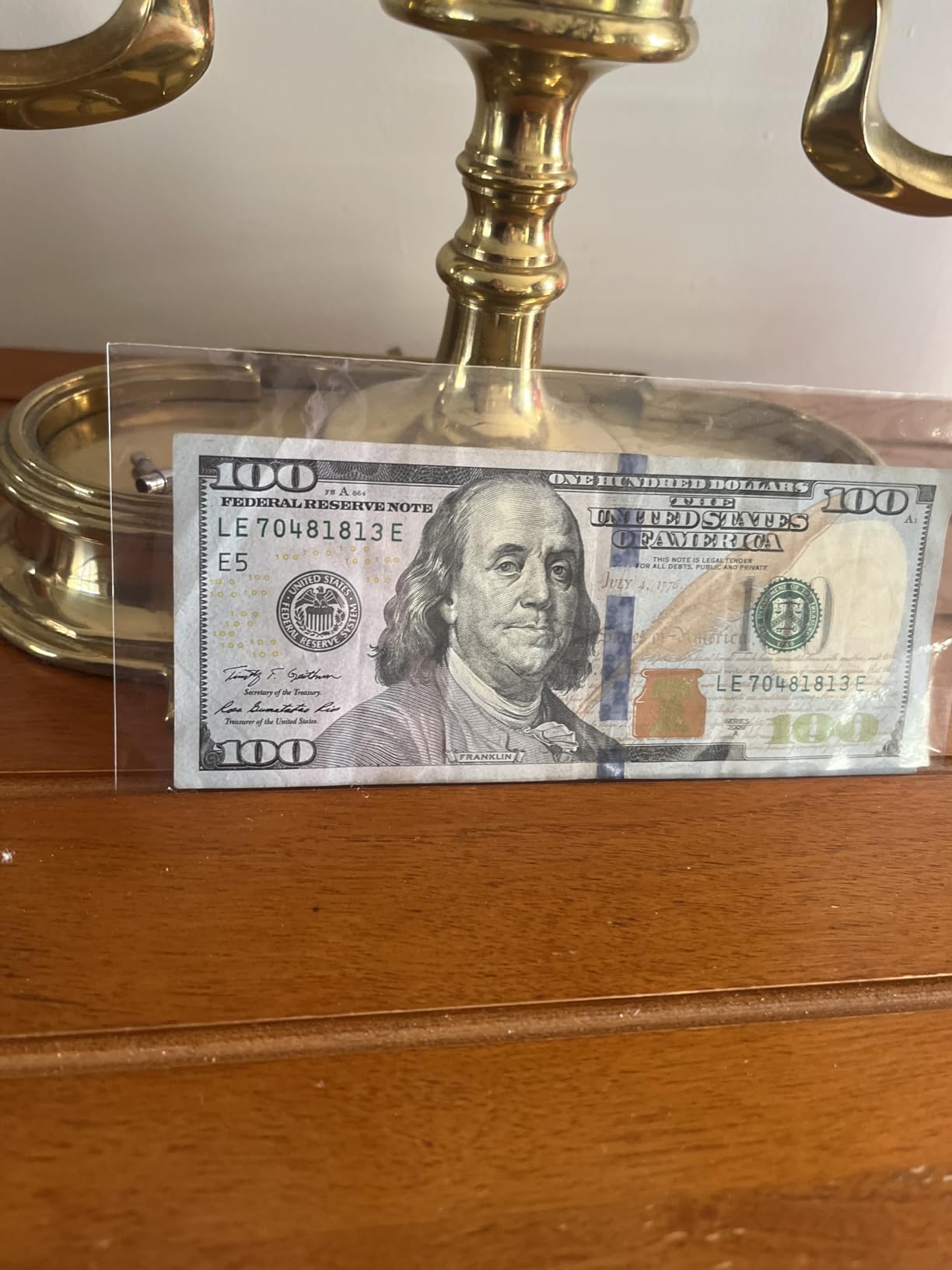 100 Pack Paper Money Holders with Plastic Storage Case, Clear Thicken Paper Money Currency Collection Sleeves Protector OPP Bag customer photo 2