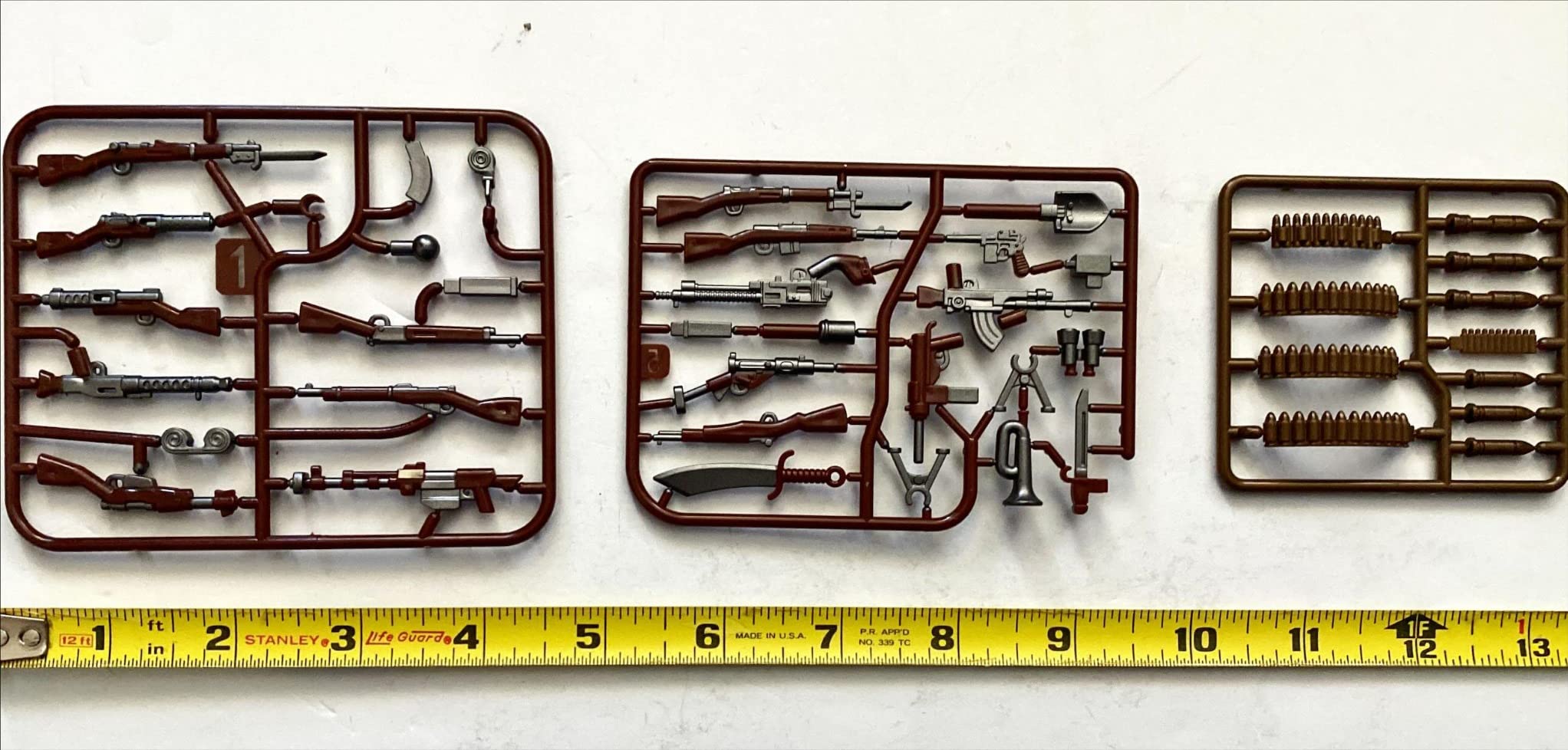 Medieval Weapons Pack for Knight Figures Ancient Kingdom Military Soldier Castle Equipment and Toy Block Kit Compatible with Major Brand | Spears, Hammers, Shields, Swords, Armors, Compatible with Knight Figures, Ancient Military Soldiers, Toy for Kids 4+ customer photo 2