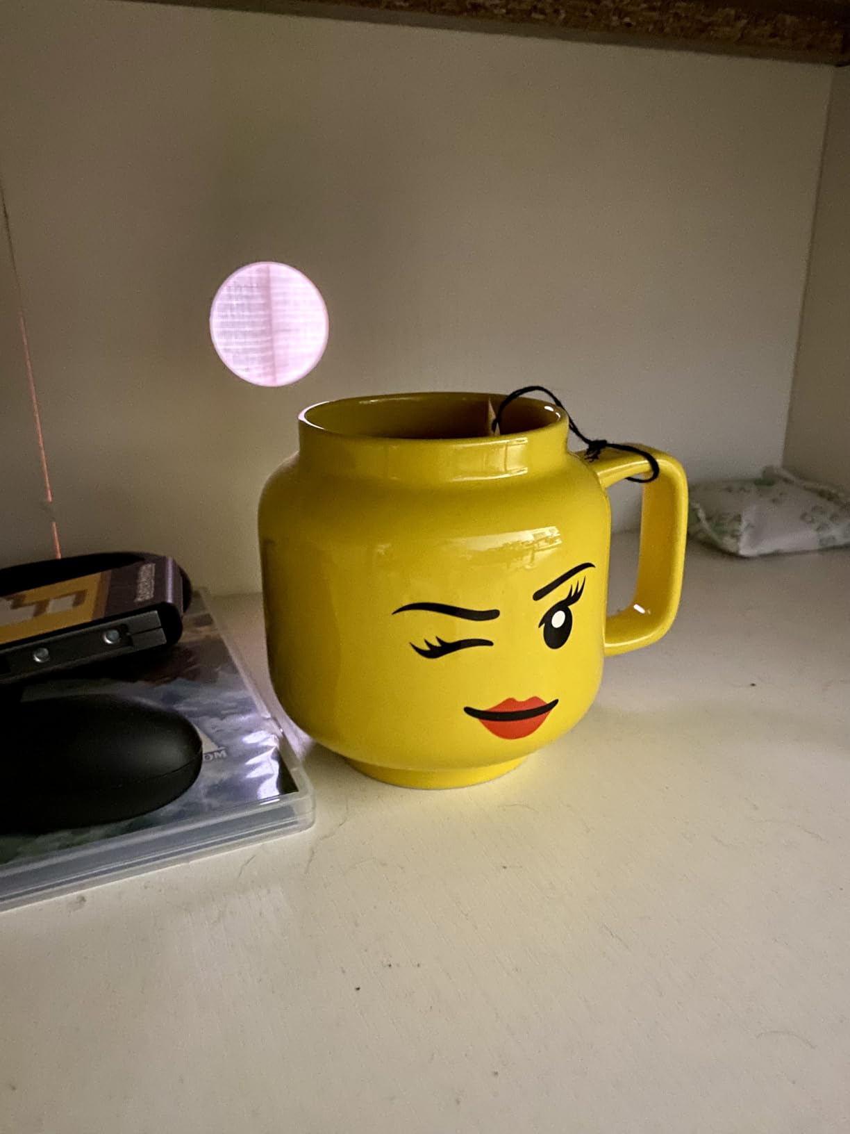 LEGO Ceramic Mug Small - Winking Girl - 255 ml Cup for All Ages customer photo 1