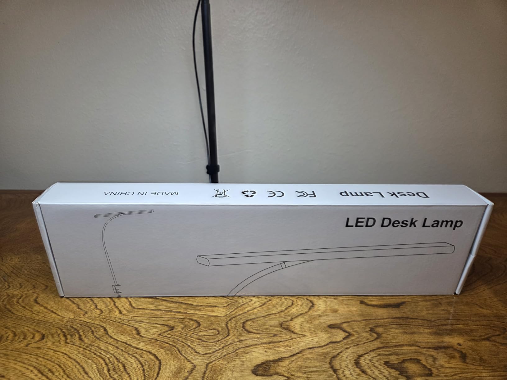 LED Desk Lamp for Home Office, 24W 5 Color Temperature Adjustable Architect Desk Light with Clamp for Crafting, Dimmable Rotatable Task Light for Reading customer photo 1