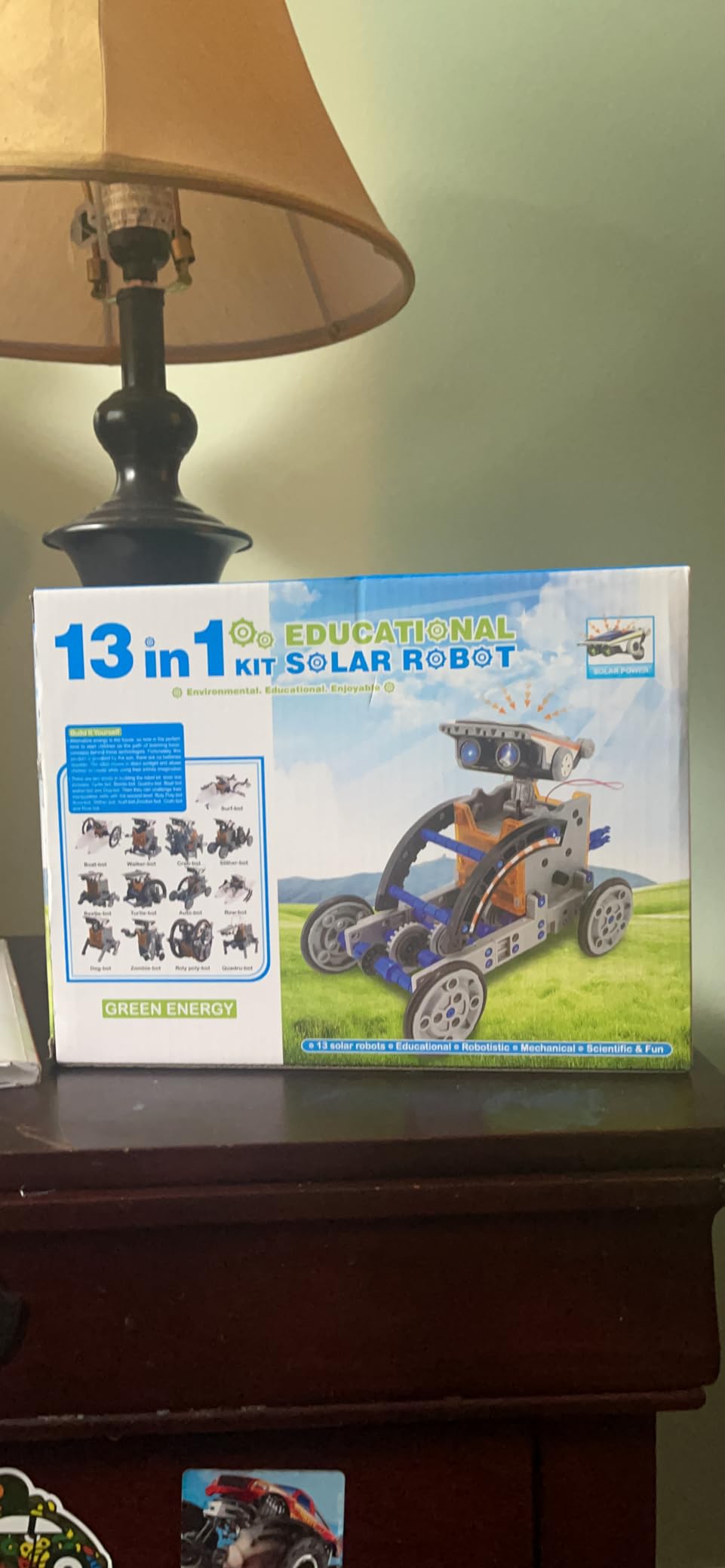 STEM 13-in-1 Education Solar Power Robots Toys for Boys Age 8+ | Educational Toy DIY Science Kits for Kids, Building Experiment Robotics Set customer photo 1