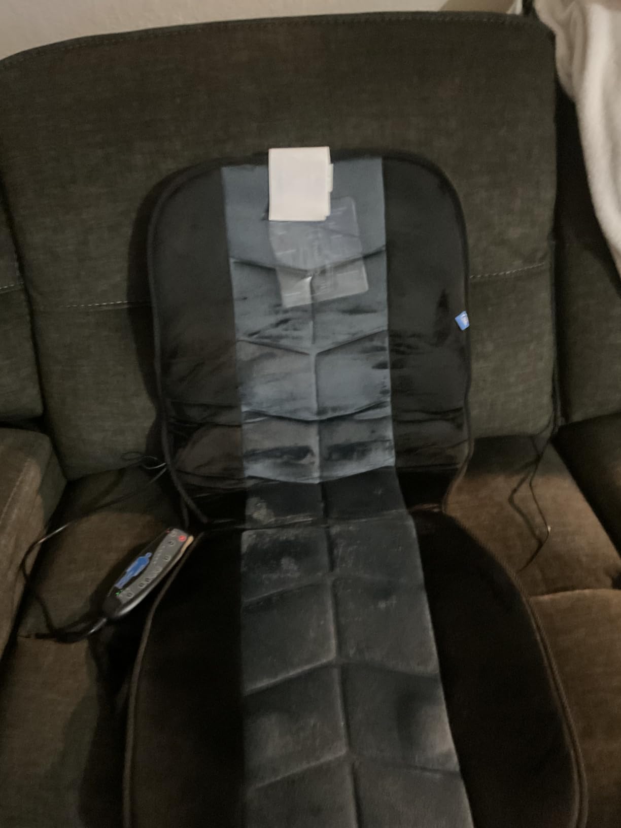Vibration Massage Chair Pad, Back Massager with Heat, Massage Seat Cushion customer photo 1