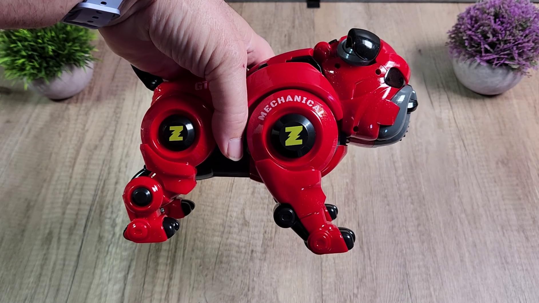 Remote Control Robot Dog Toy for Kids with Dancing, Singing & STEM Learning | Interactive Robotic Puppy | Programmable Actions | Dance & Music Functions | Gift for Boys Girls Age 6-13 customer photo 2