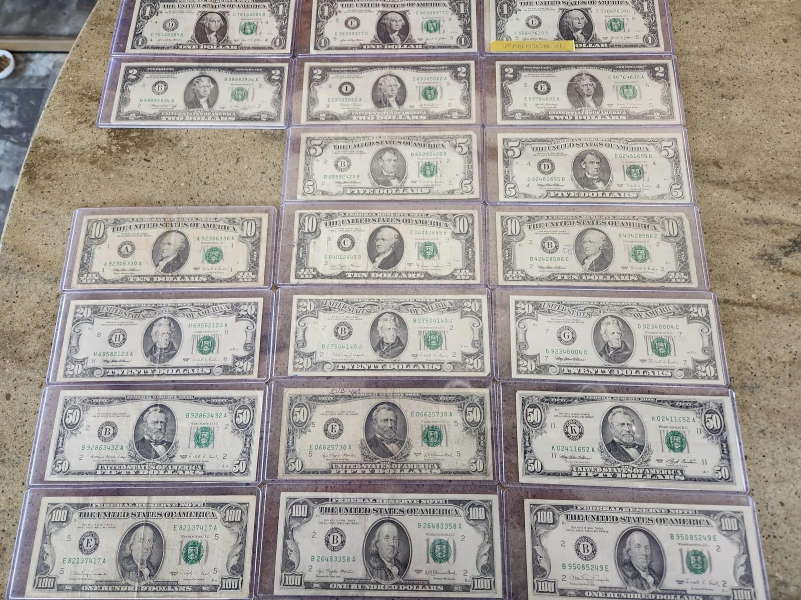 35PCS Banknote Holders Top-Load Currency Money Sleeves for Bills | Uncle Paul Currency for Paper Money 167x70mm Acid-Free PVC, Clear Display customer photo 1