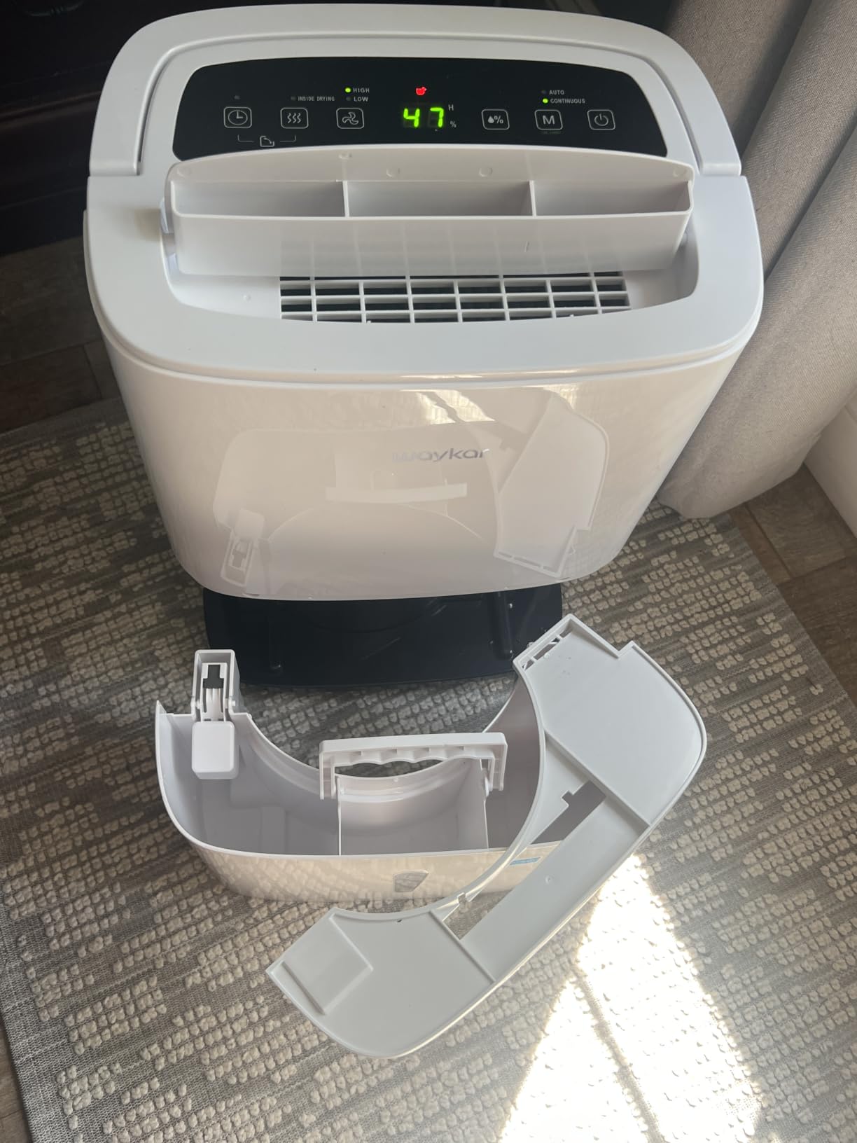 Waykar 150 Pints 2025 Energy Star Dehumidifier for Home up to 7,000 Sq. Ft at Commercial and Industrial Large Room, Warehouse, Storage, Basement, with Drain Hose, Auto Defrost, Self-Drying customer photo 1