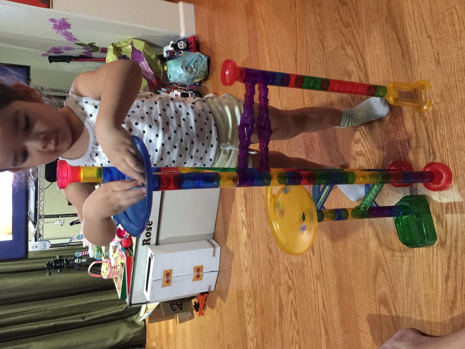 Marble Genius Marble Run Explorer Set, STEM Toys & Maze Construction Building - 85 Translucent Track Pieces & Glass Marbles for Family, Kids Toddlers Ages 4-8 - Fun Holiday Creative Gifts customer photo 1