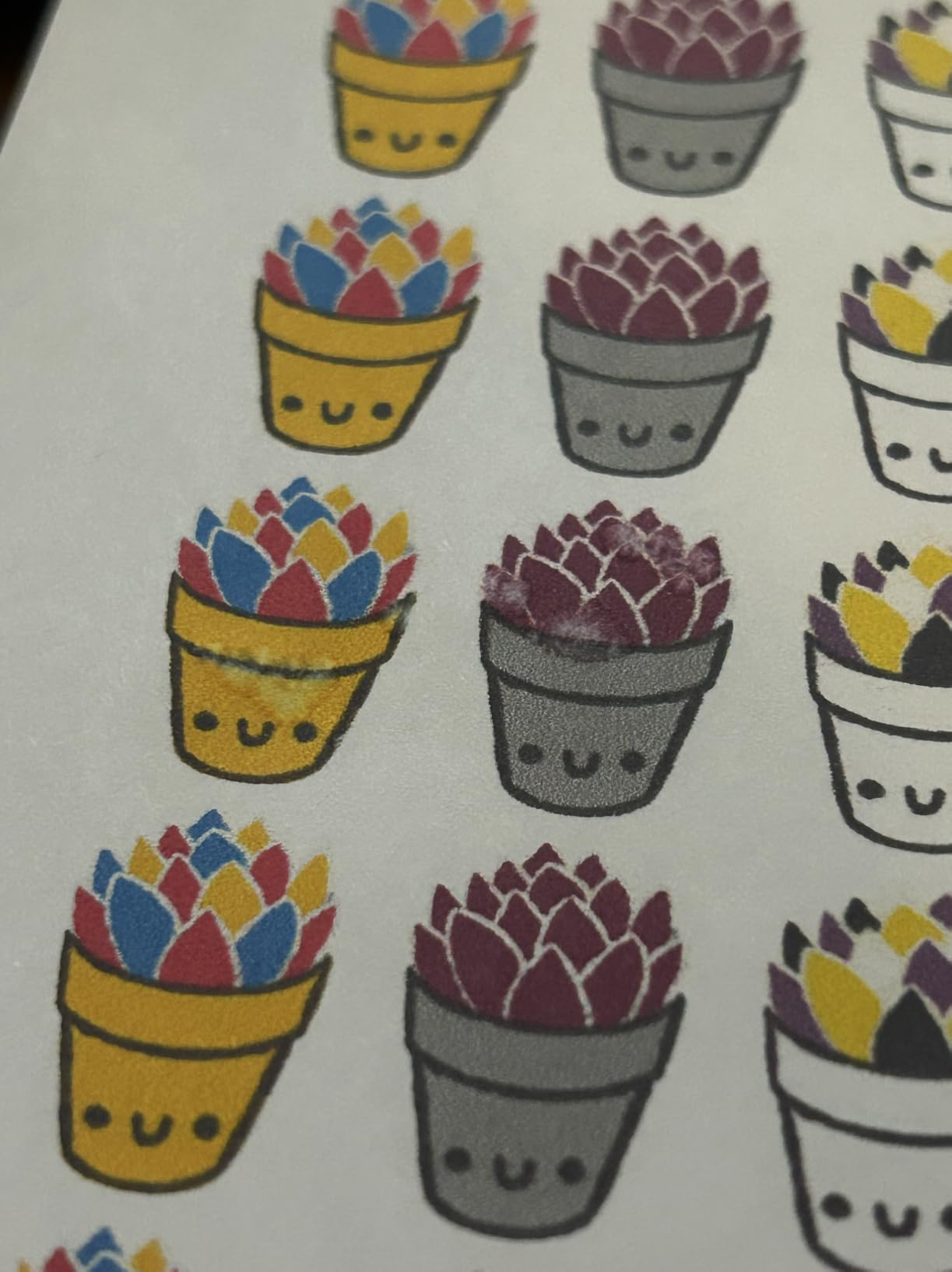 Printable Sticker Paper for Inkjet Printer, 40 Sheets 8.5