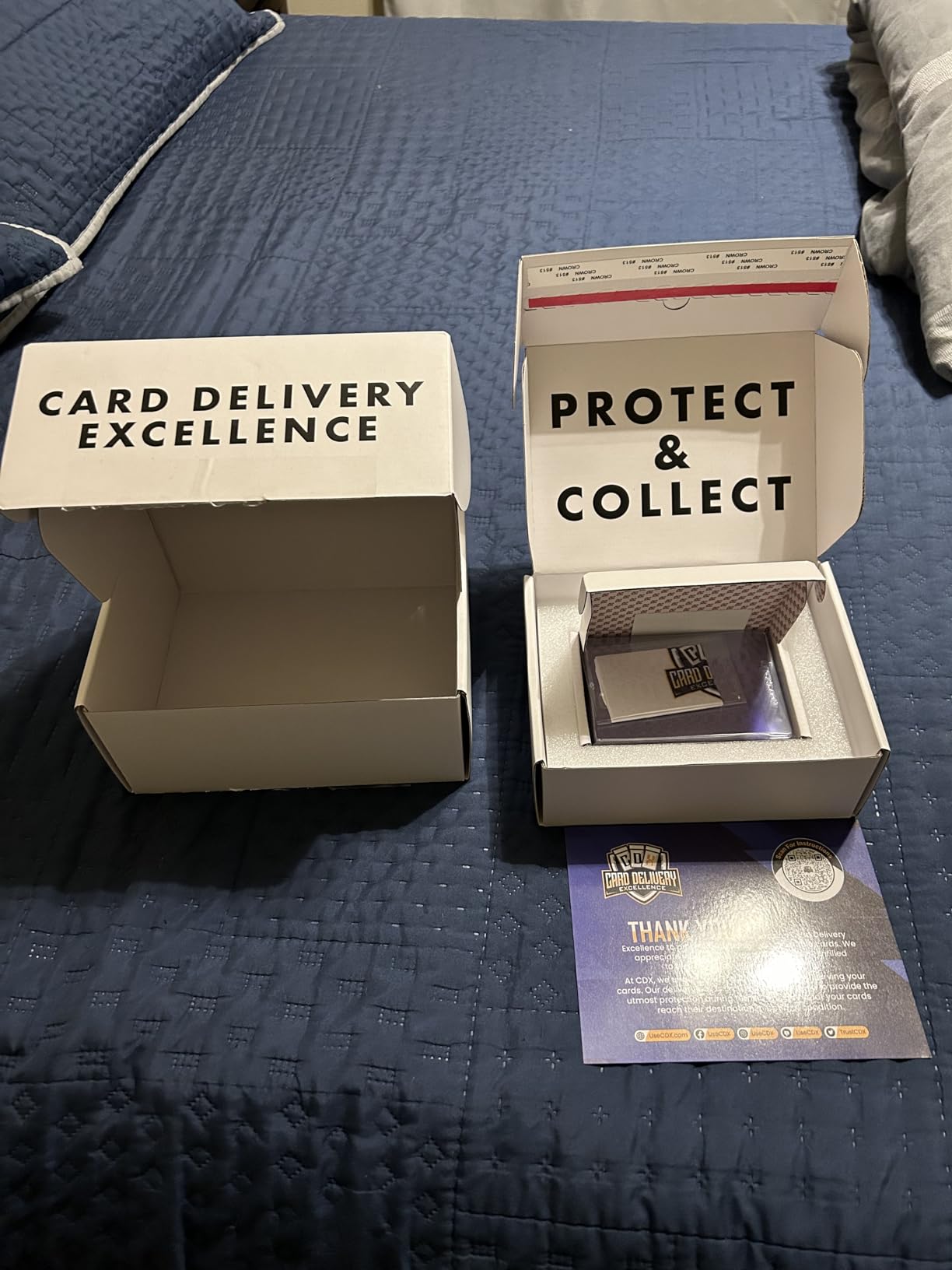 Card Grading Submission Kit for PSA, TAG, CGC, SGC & BGS - Premium All-in-One Self-Sealing Shipping Box with Shock-Absorbent Foam, 25 Semi-Rigid Holders, 25 Sleeves, Microfiber Cloth & Barcode Sticker customer photo 2