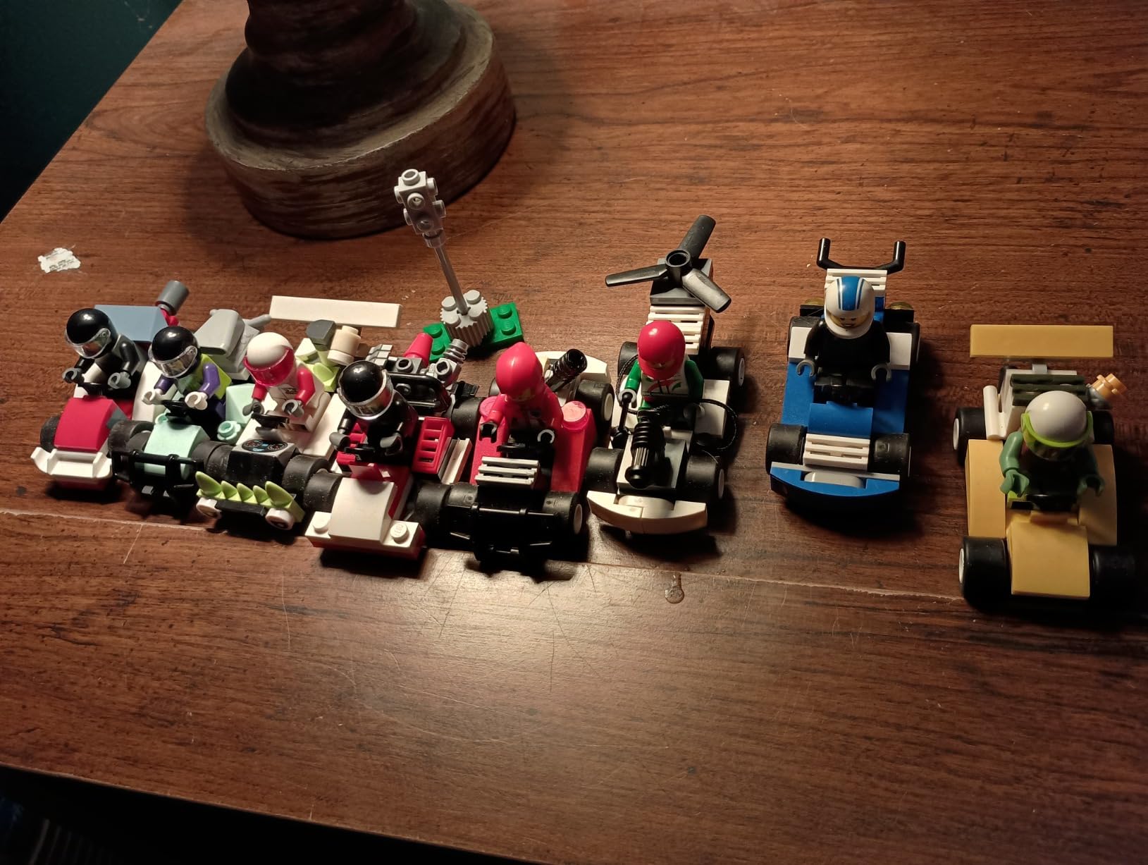 LEGO City Go-Karts and Race Drivers Toy Playset, 2 Driver Minifigures, Racing Vehicle Car Toys, 60400 customer photo 1