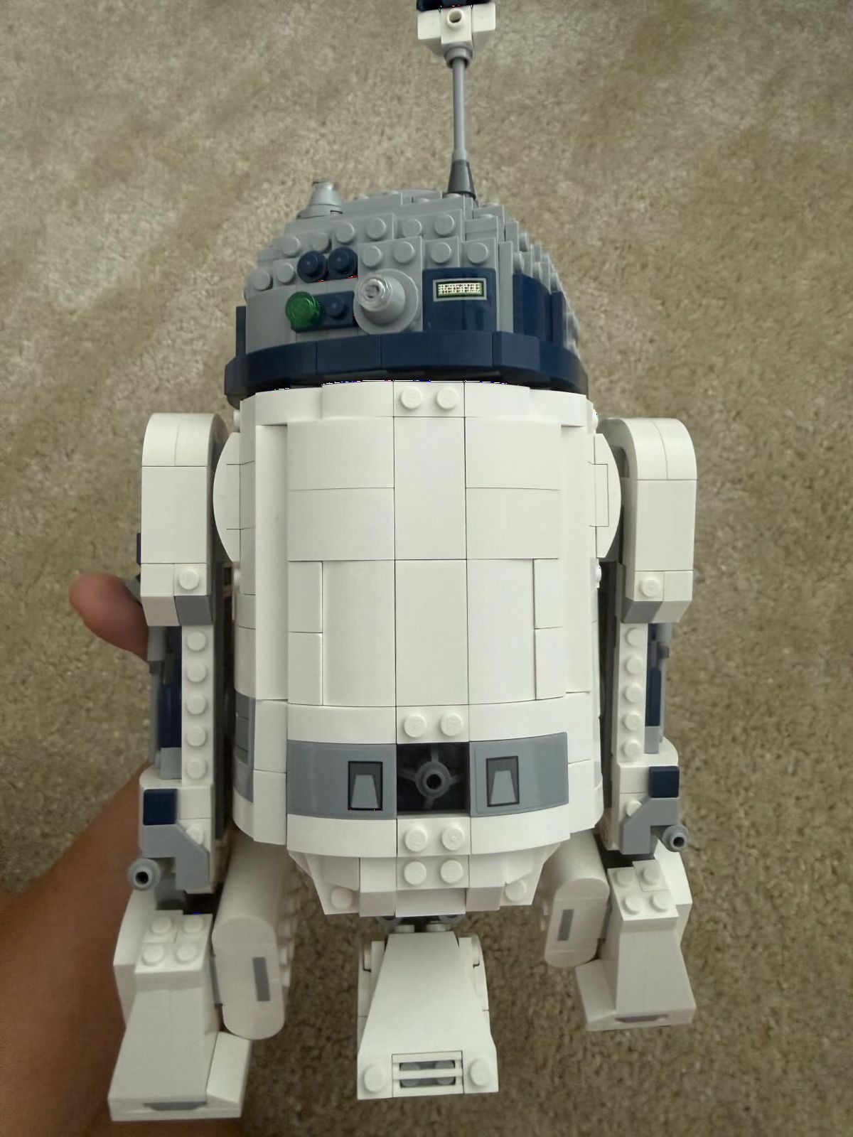 LEGO Star Wars R2-D2 Building Toy Set - Display Star Wars Toy, Ages 10+ - Includes 25th Anniversary Darth Malak Minifigure - 75379 customer photo 1