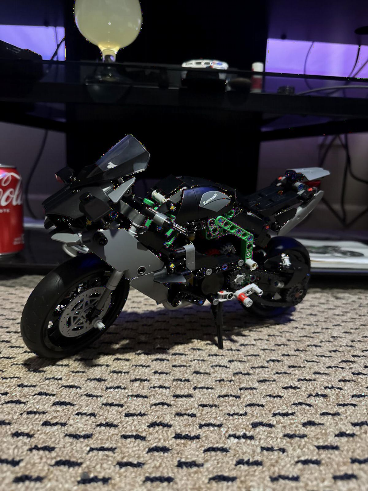 LEGO Technic Kawasaki Ninja H2R Motorcycle Toy - Building Toys for Kids, Boys & Girls, Ages 10+ - Kickstand for Display - Model Kit Birthday Gift - 42170 customer photo 1