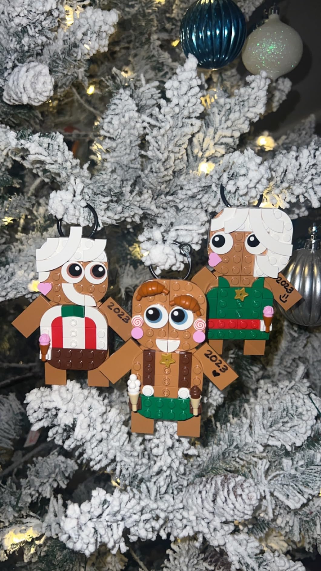 40642 Iconic Lebkuchenmannchen Gingerbread Ornaments Building Set customer photo 1