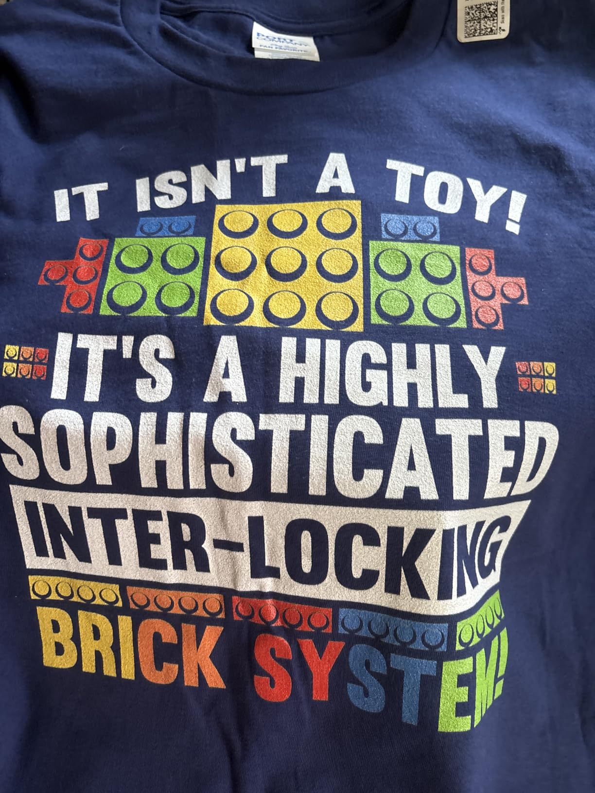 Master Builder Bricks Blocks Play Toys T-Shirt customer photo 1