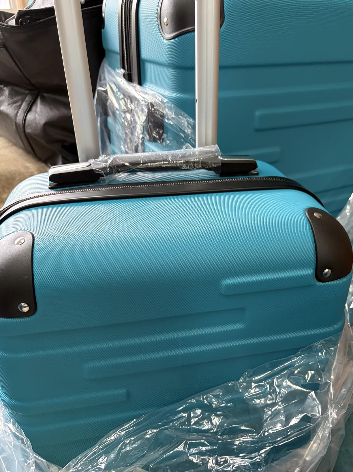 Coolife Hardside ABS Luggage, TSA Lock, Spinner Wheels, 24in Checked customer photo 2