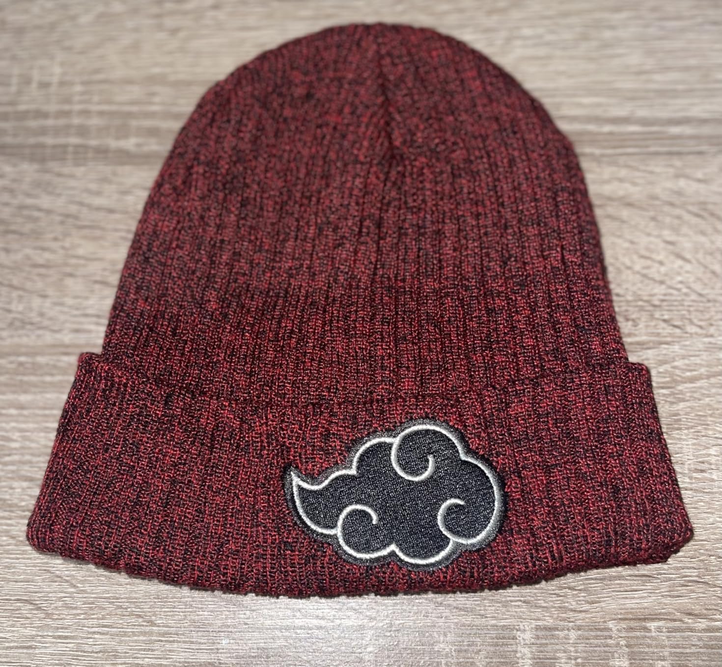 Concept One Unisex Adult Naruto Beanie Hat, Akatsuki Cloud Winter Knit Cap with Cuff customer photo 1