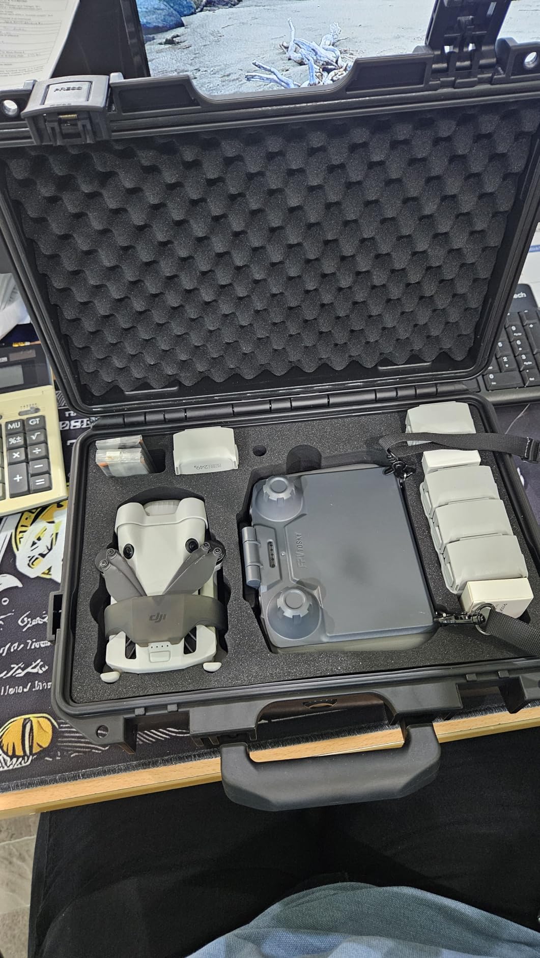 Titan MM410 Waterproof Hard Case for DJI Mini 4 Pro/Mini 3/Pro and RC2/RC/RC-N2/N1 customer photo 2