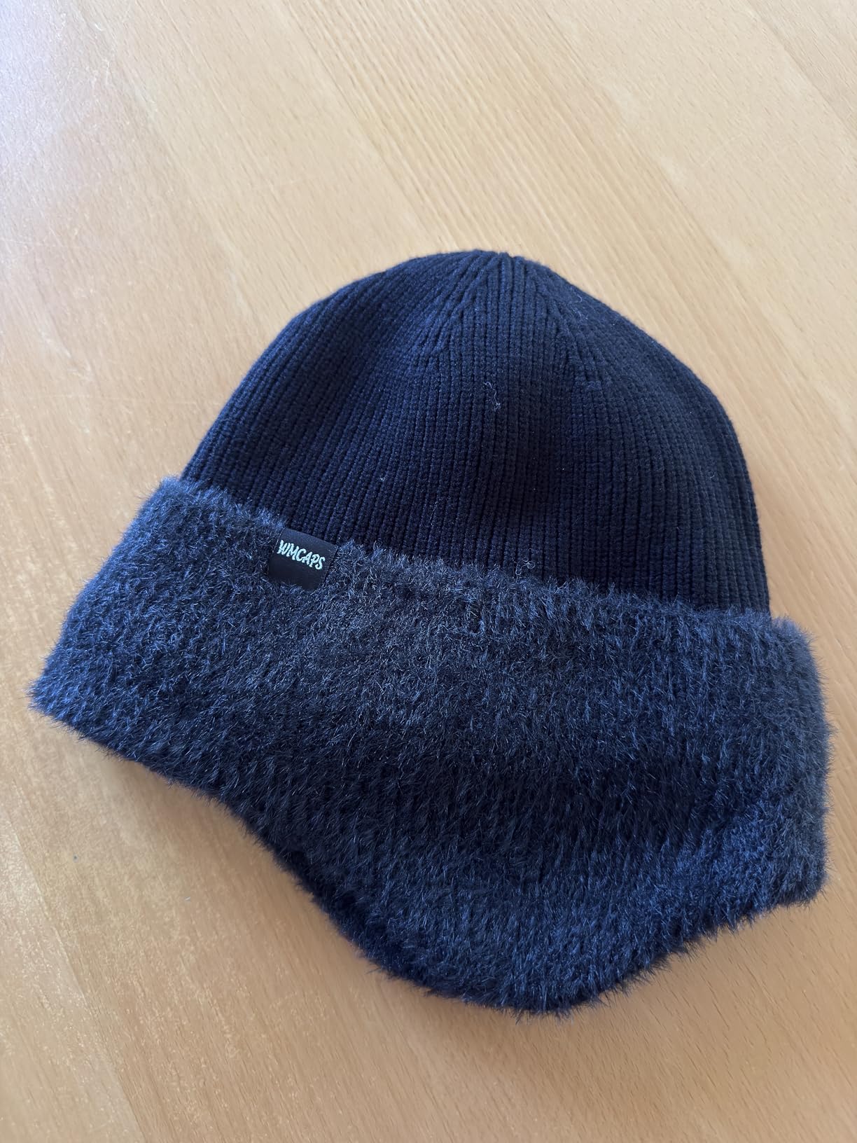 Winter Fleece Lined Beanie with Earflaps for Men Women Outdoor customer photo 2