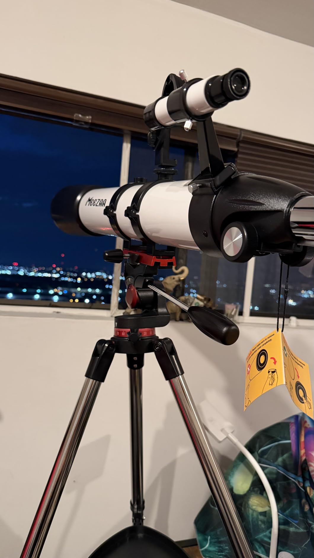 MEEZAA Telescope for Adults High Powered, 90mm Aperture 800mm Refractor customer photo 2