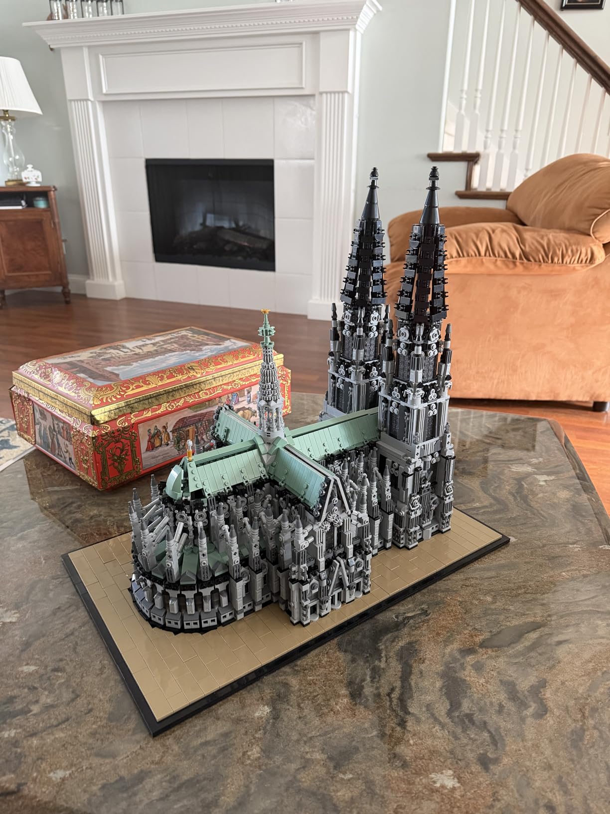 LEGO Architecture Notre-Dame de Paris Replica, Architectural Model Kit, Collectible Building Set for Adults, Build and Display Souvenir, Gift Idea for Lovers of History, Travel and Art, 21061 customer photo 1