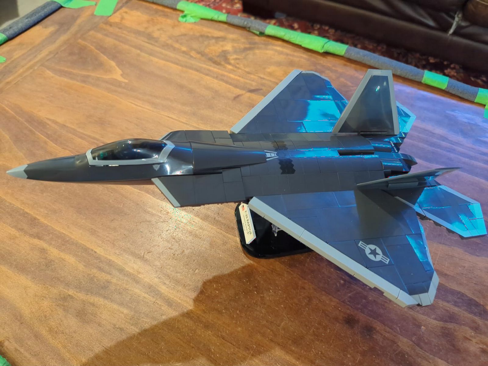 Armed Forces Lockheed F-22 Raptor, Black & White customer photo 2