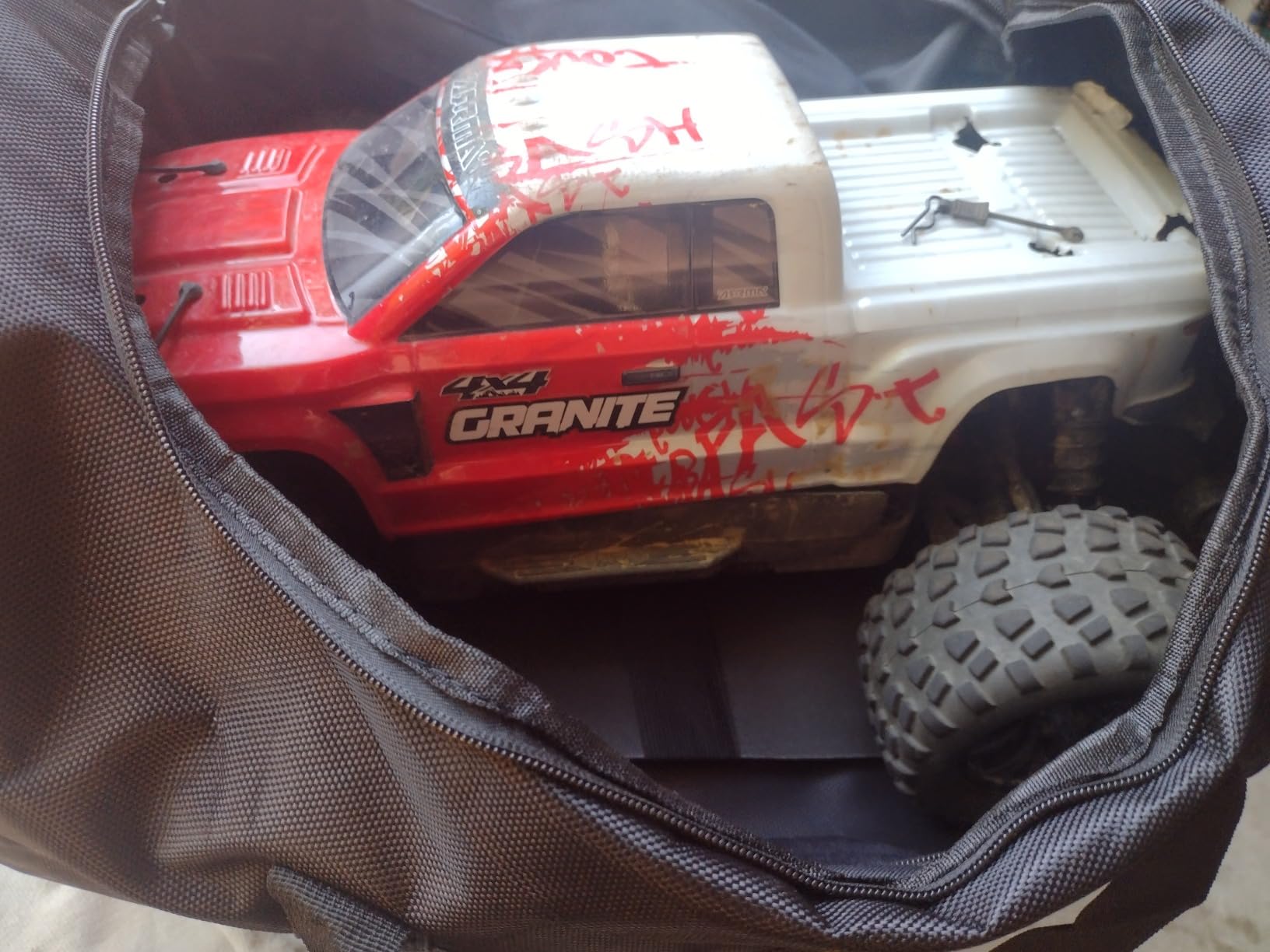 Multipocket RC Car Duffel Bag Waterproof Storage Bag for 1/10 RC Crawler Drift Car Axial SCX10 90046 D90 TF2 MST Tamiya CC01 HSP customer photo 1