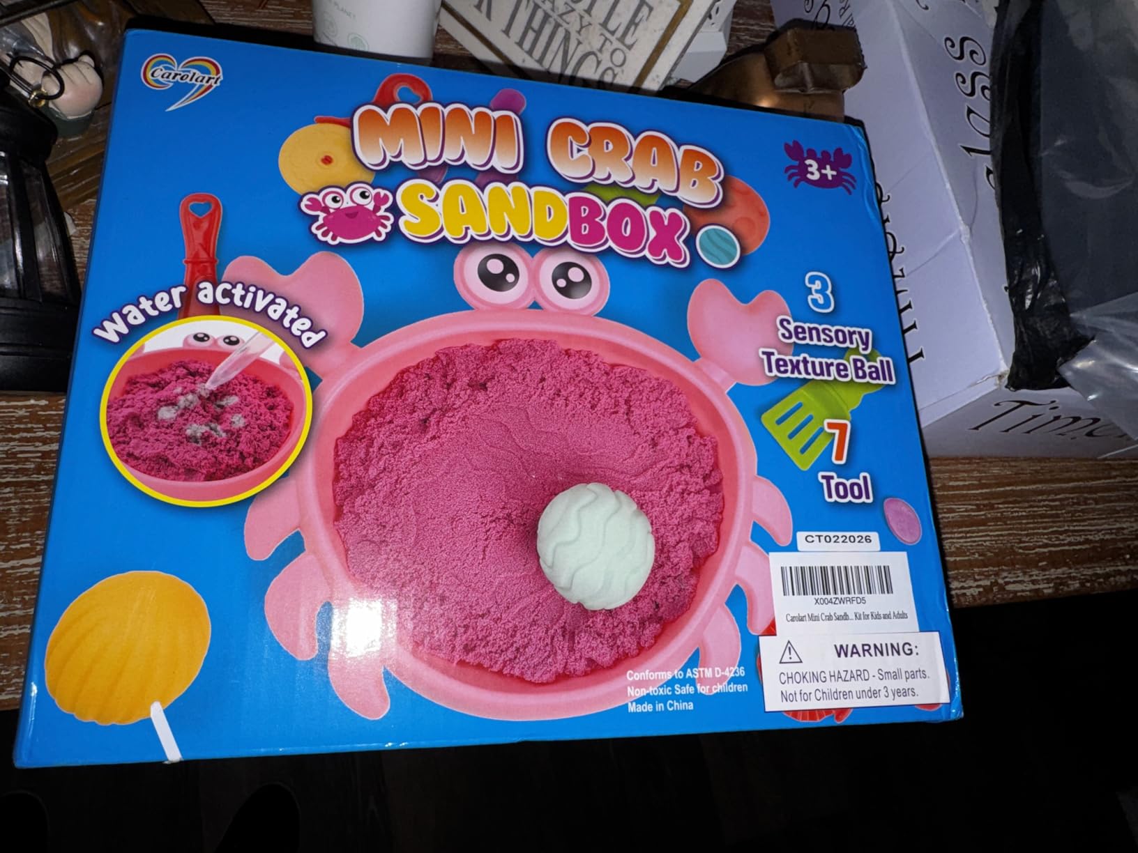 Carolart Pet Sensory Bin, Dog & Cat Sand Box Play Sand Kit, Sensory Toys | Sensory Sand Pet Care Play Set, Pretend Animal Toys, Sensory Kit Gift for Girls Boys, Interactive Sensory Play Ages 3+ customer photo 2
