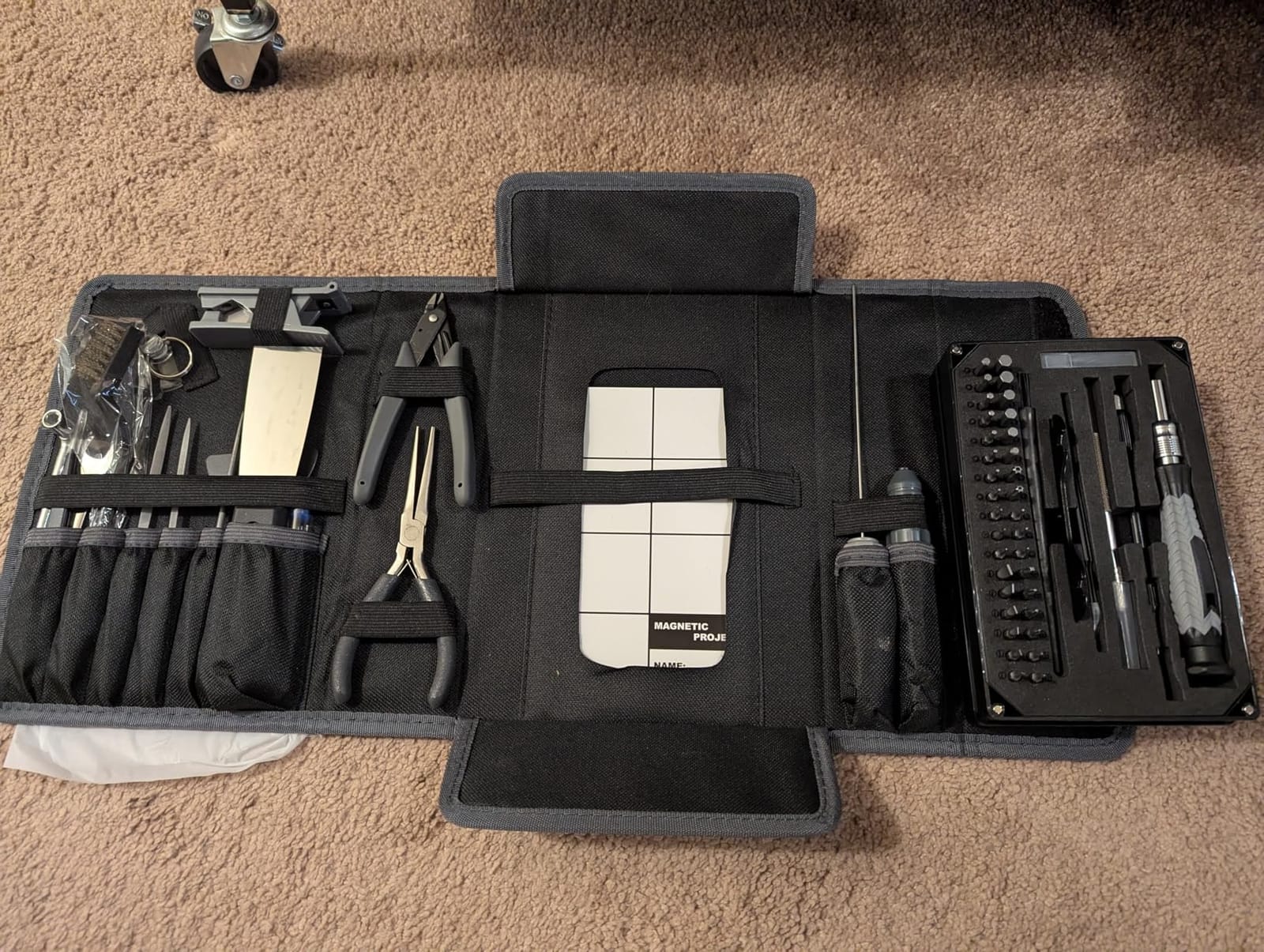 Creality 3D Printer Tool Kit, 74Pcs 3D Printing Tool Wrap Kit Assembly/Removal/Filament Cutting Set 3D Printer Accessories for All FDM Printers Cleaning Finishing Printing customer photo 2