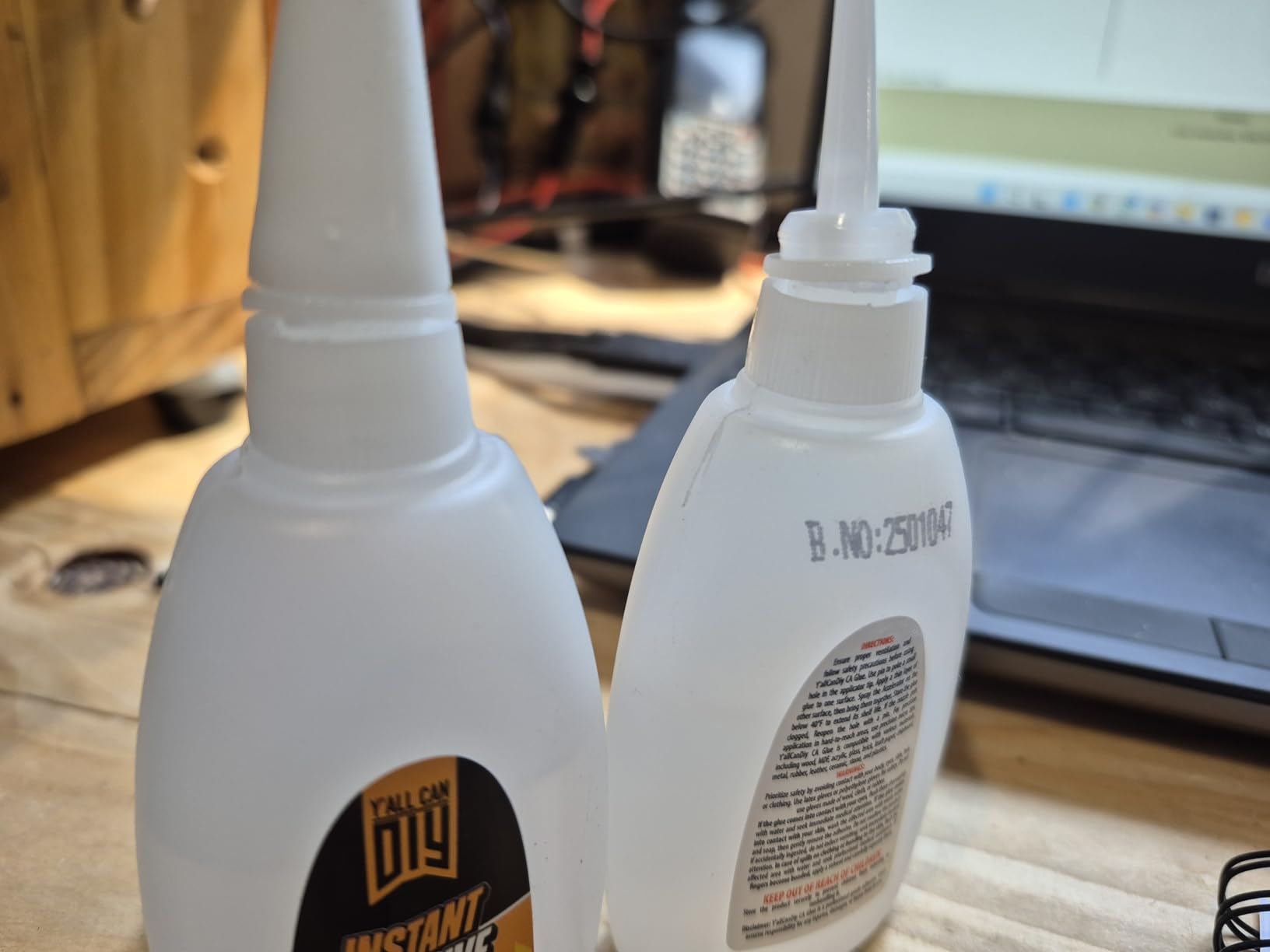 Plastic Glue for Models, Miniatures, Legos, PLA, 3D Printing Repair. Fast Setting Heavy Duty Strong Super Glue for Plastic 20g customer photo 2